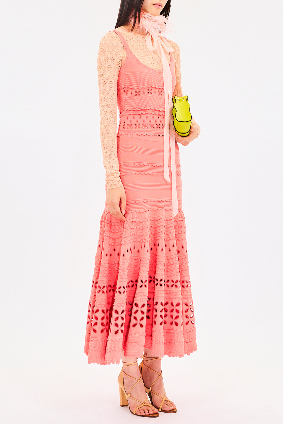 Annisa Skirt - Coral Peony