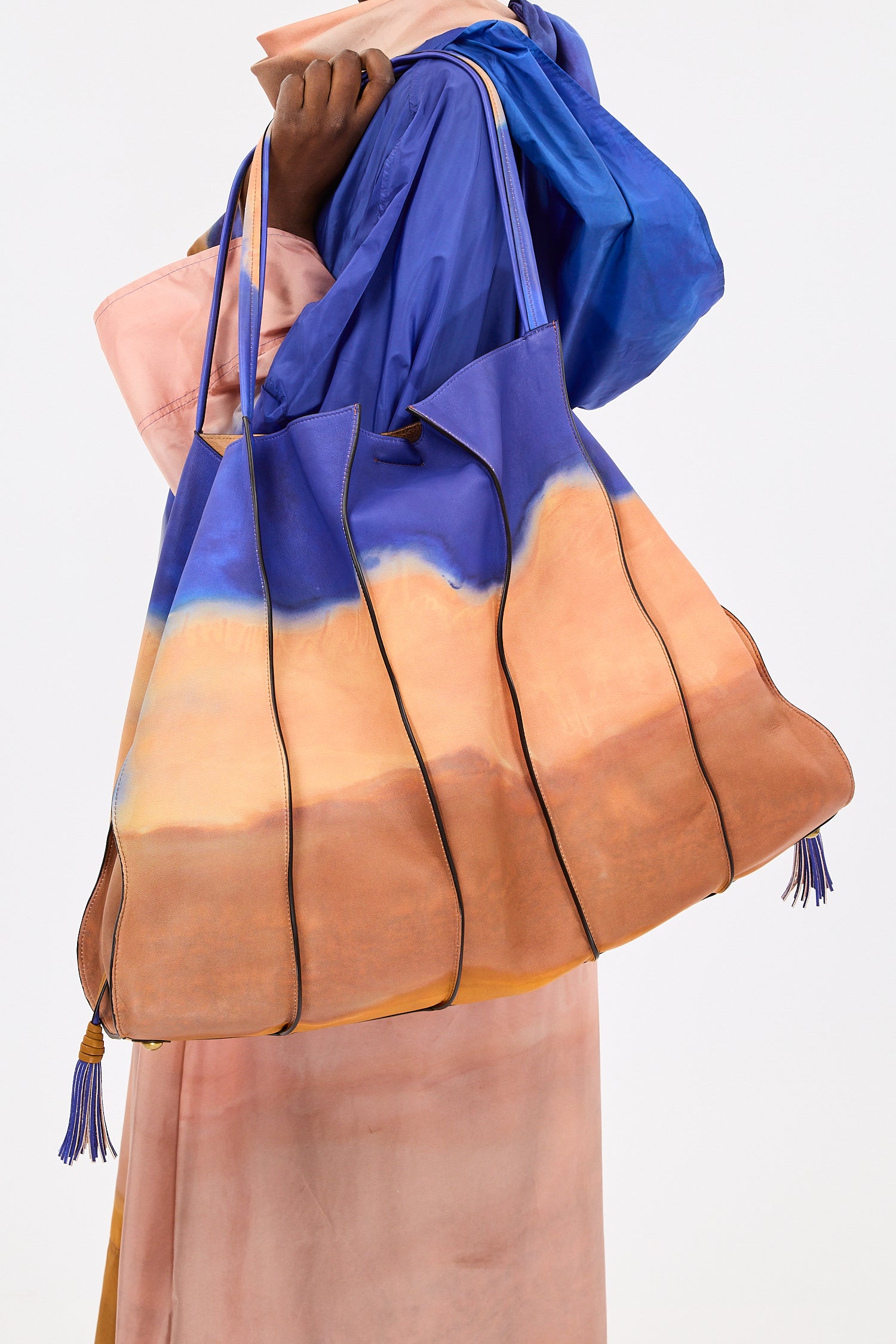 Adria Oversized Tote - Moontide