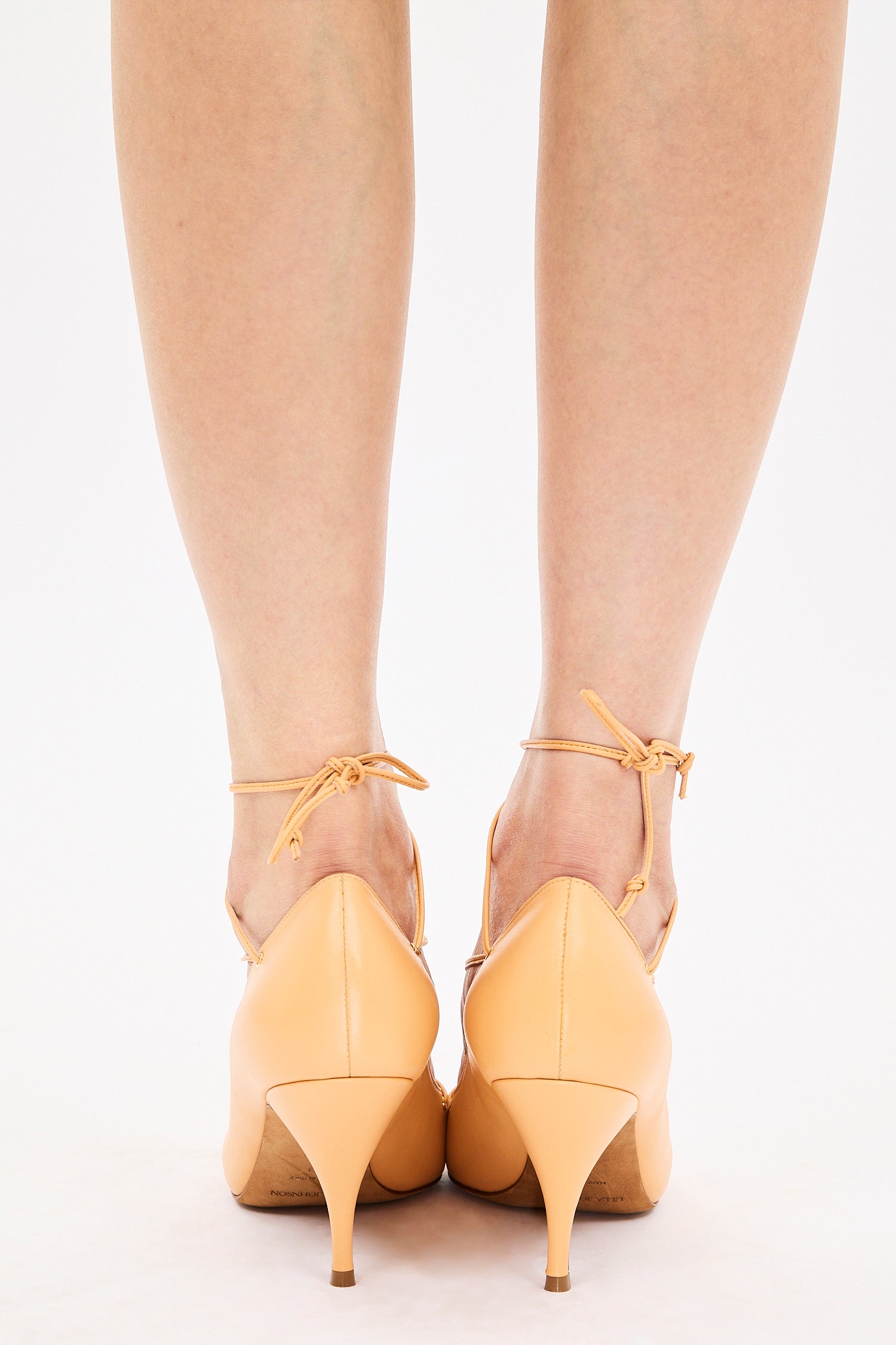 Lola Ballerina Lace Up Pump - Miele