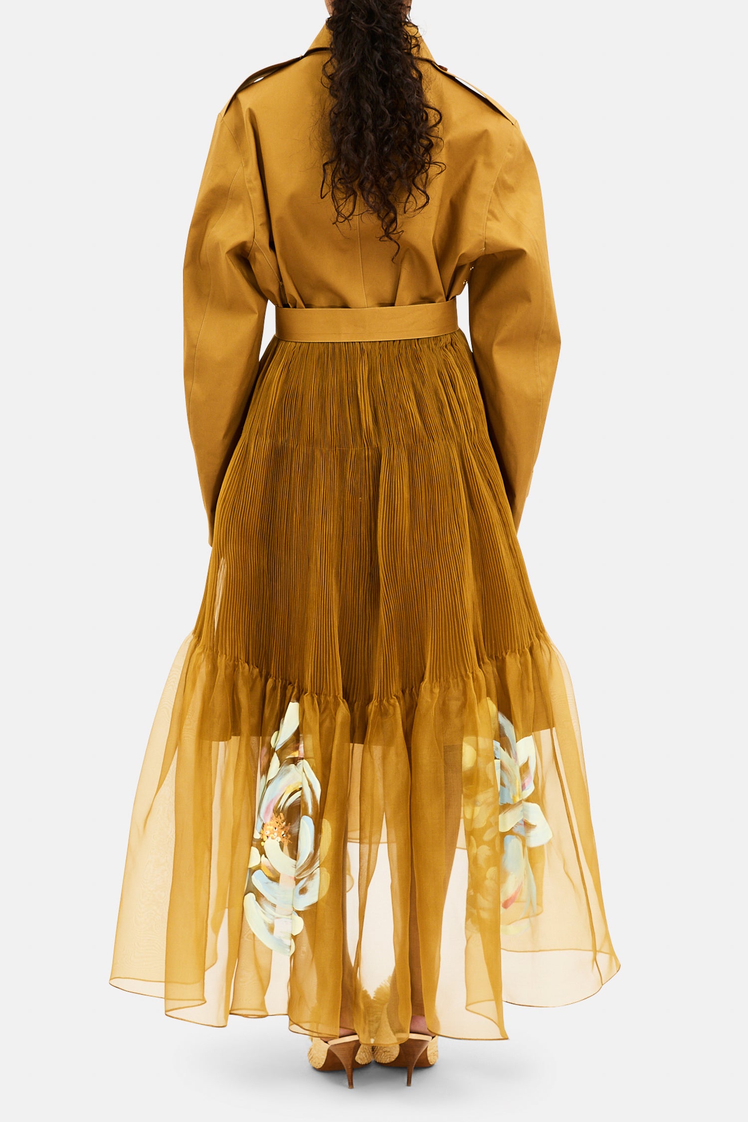 Ulla Johnson ⁣⁢Dara Handgeschilderde rok - Brons⁤⁣