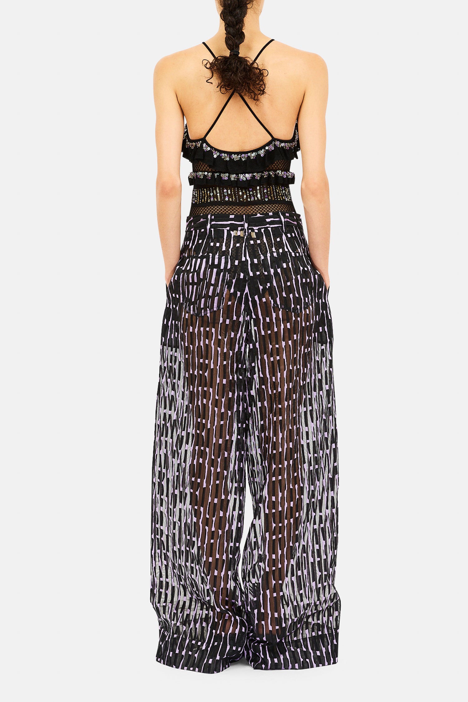 Ulla Johnson ⁣⁢Stone Wide Leg Hose - Hollyhock⁤⁣