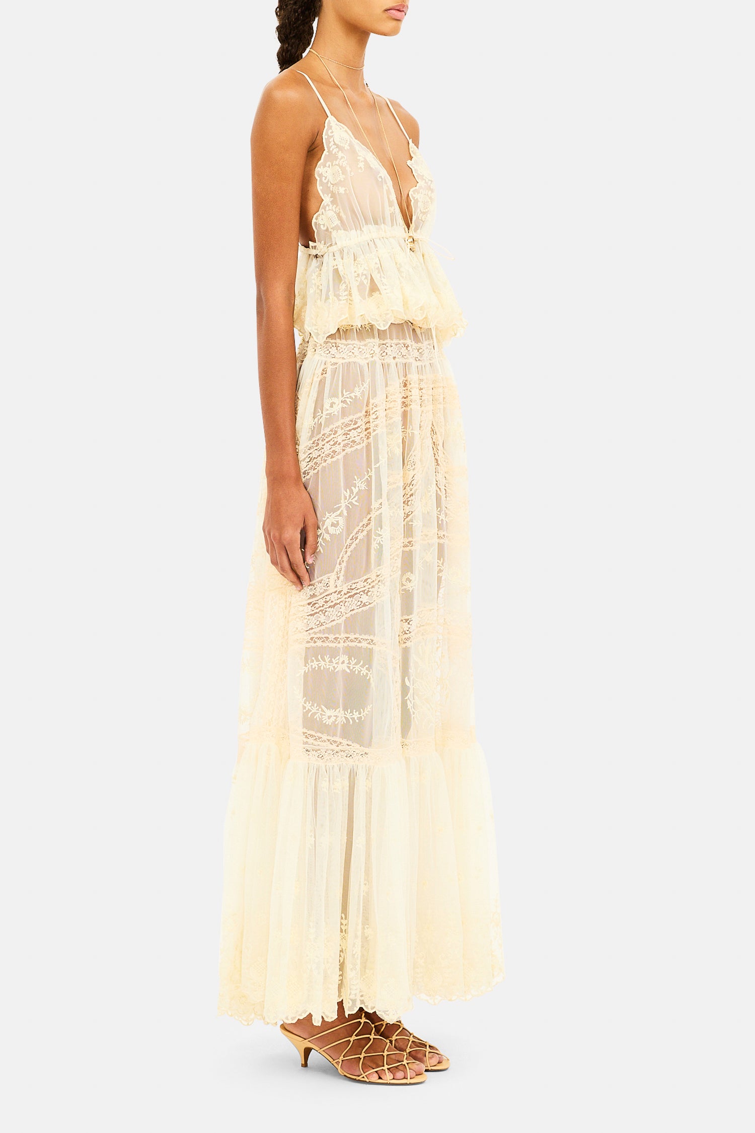 Ulla Johnson ⁣⁢Camisole Courteelora - Perle⁤⁣