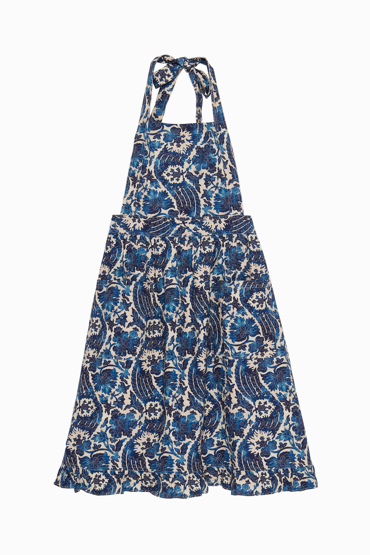 Cotton Apron - Ocean