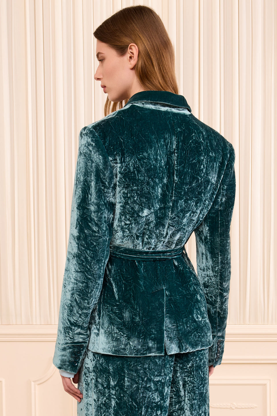 Ellery Velvet Jacket - Jadeite