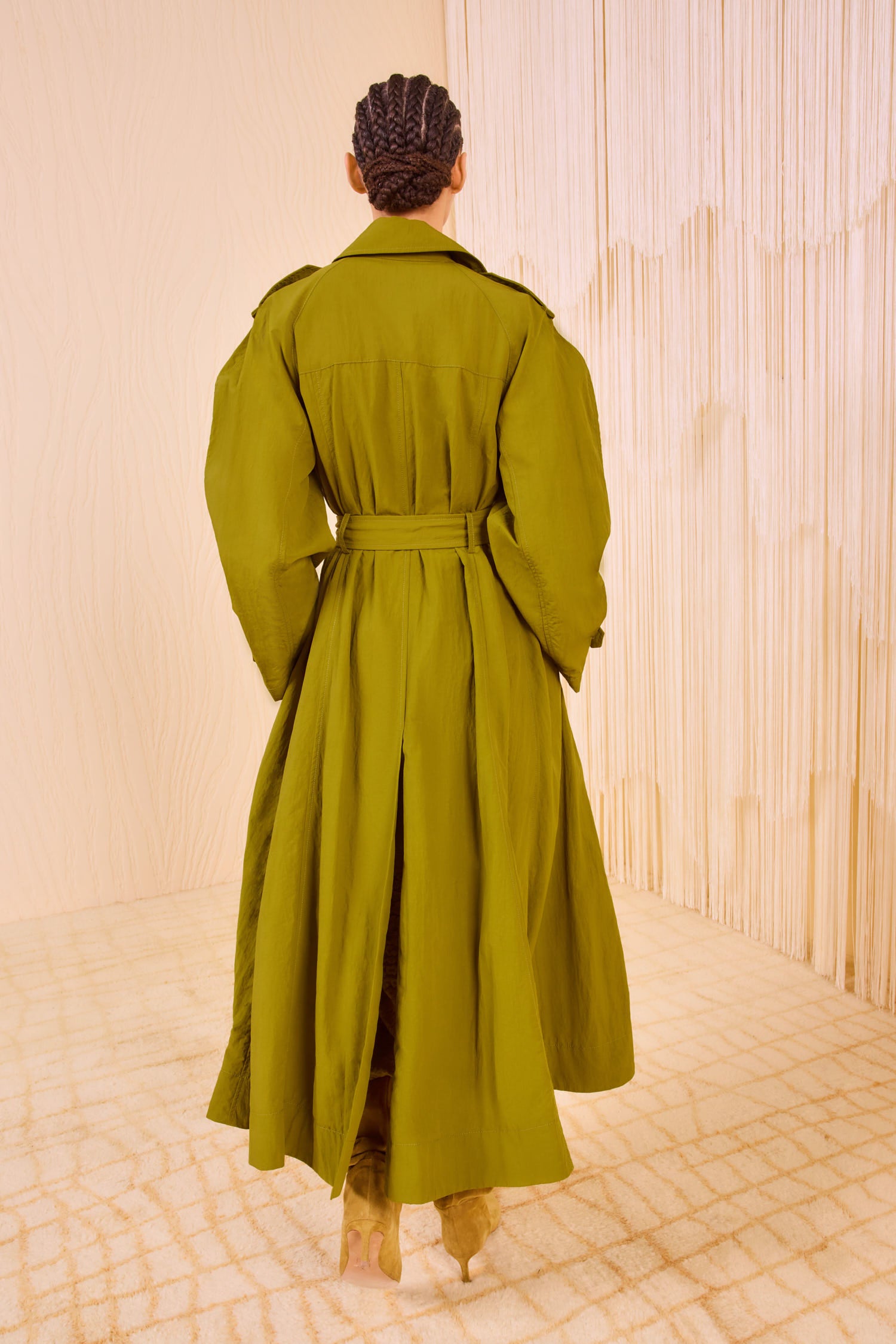 Farren Trench Coat - Argan