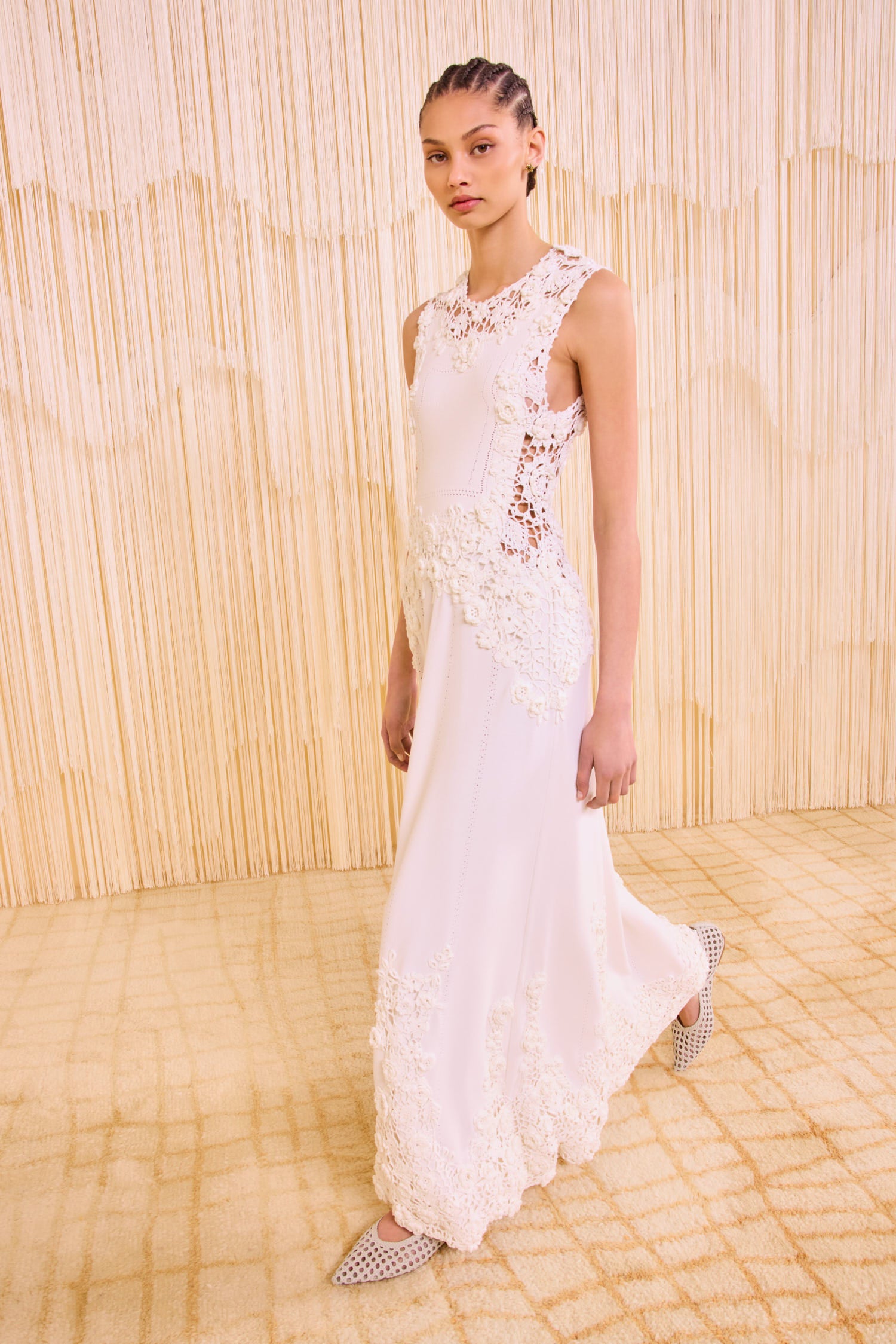 Ulla Johnson Genoveva Sleeveless Knit Maxi Dress - Pristine