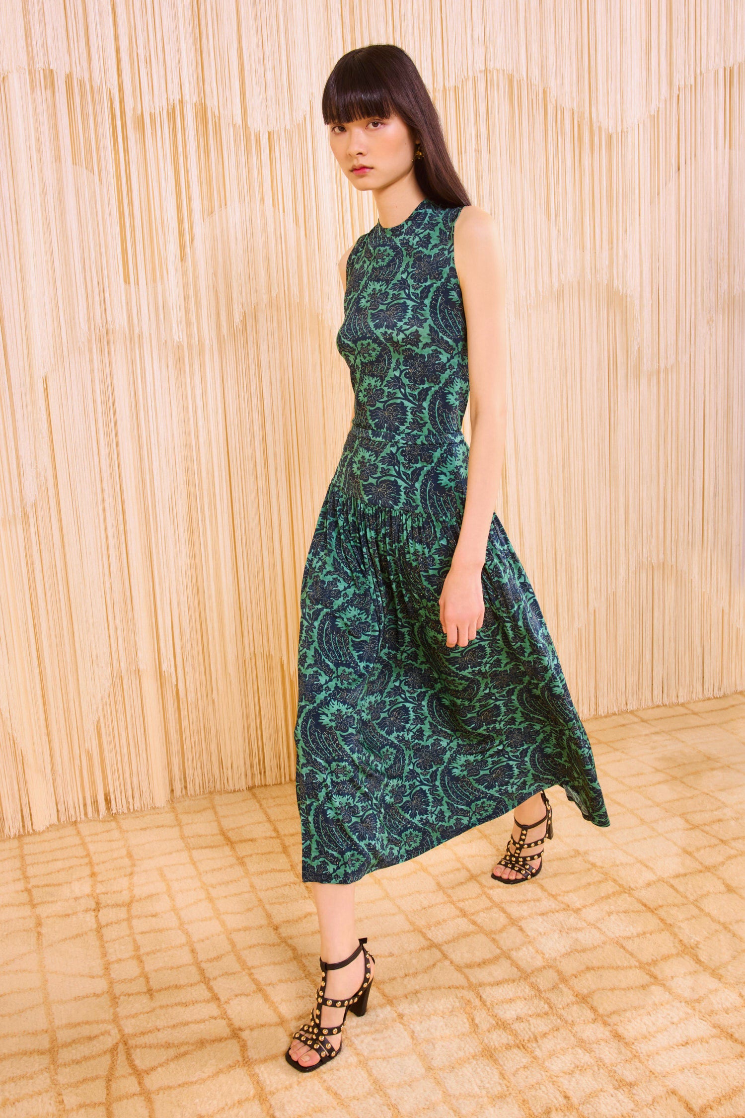 Ines Sleeveless Top - Verde