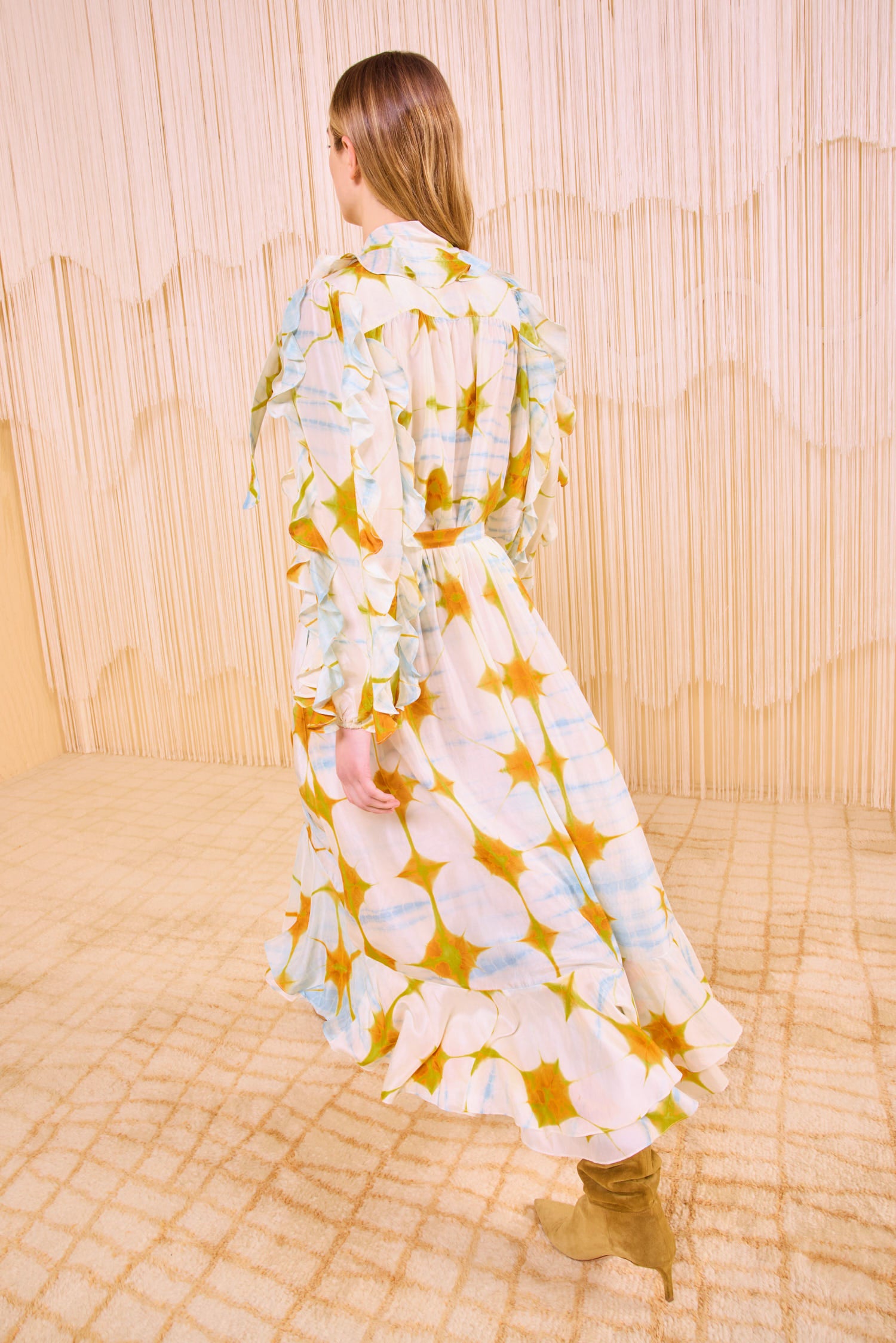 Ulla Johnson Mae High Low Skirt - Dawn