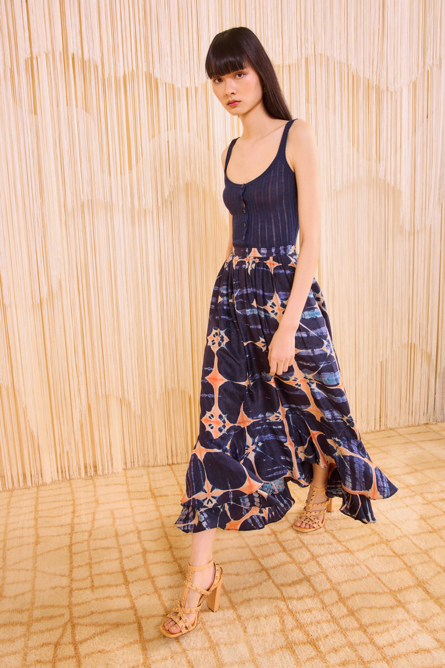 Mae High Low Skirt - Orion