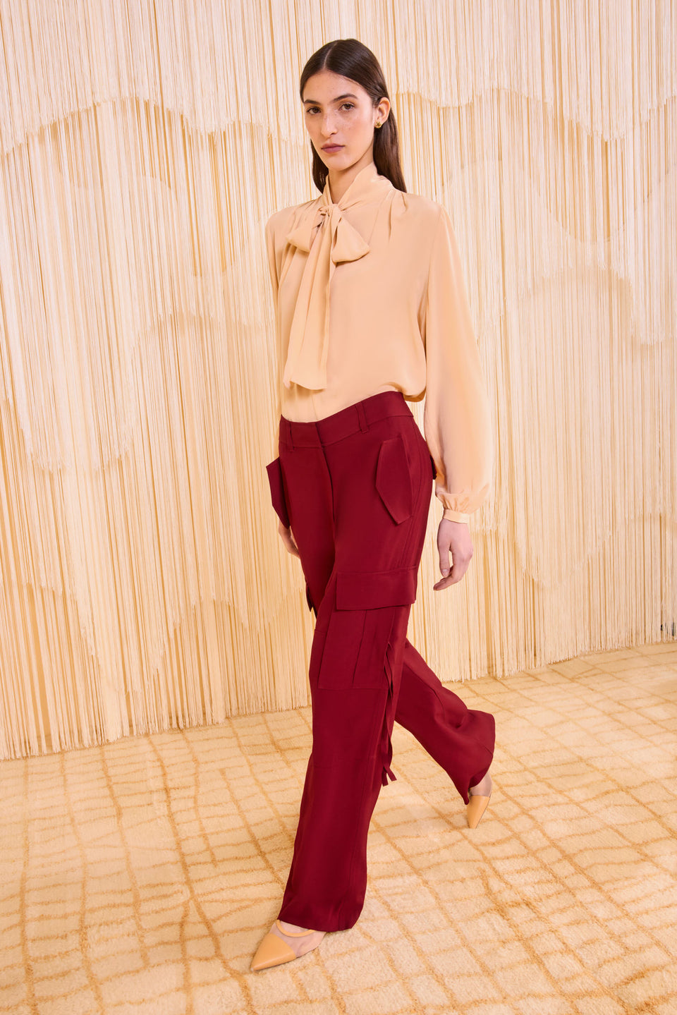 Pax Mid Rise Pants - Dahlia