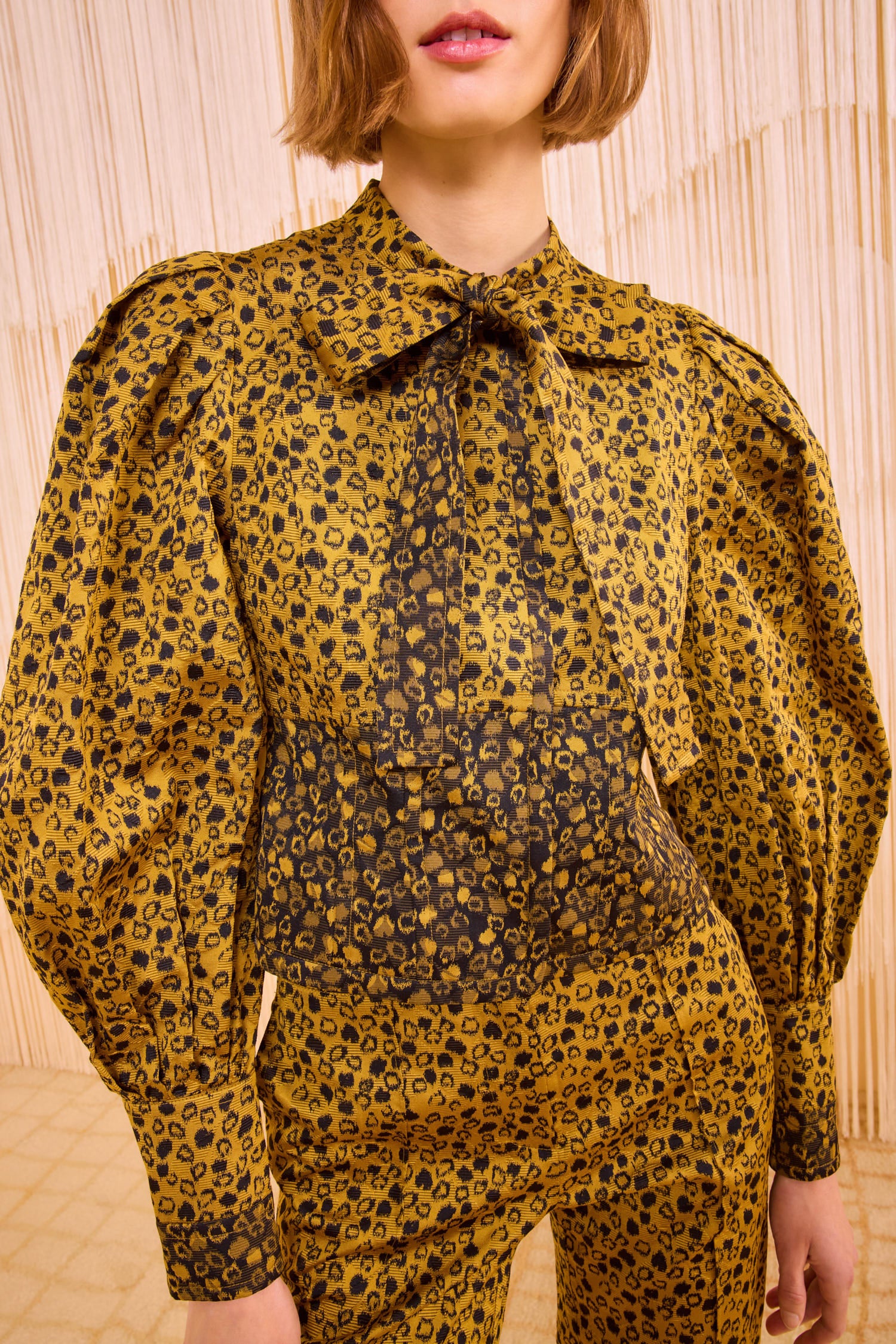 Ulla Johnson Perrine Crop Jacket - Lynx