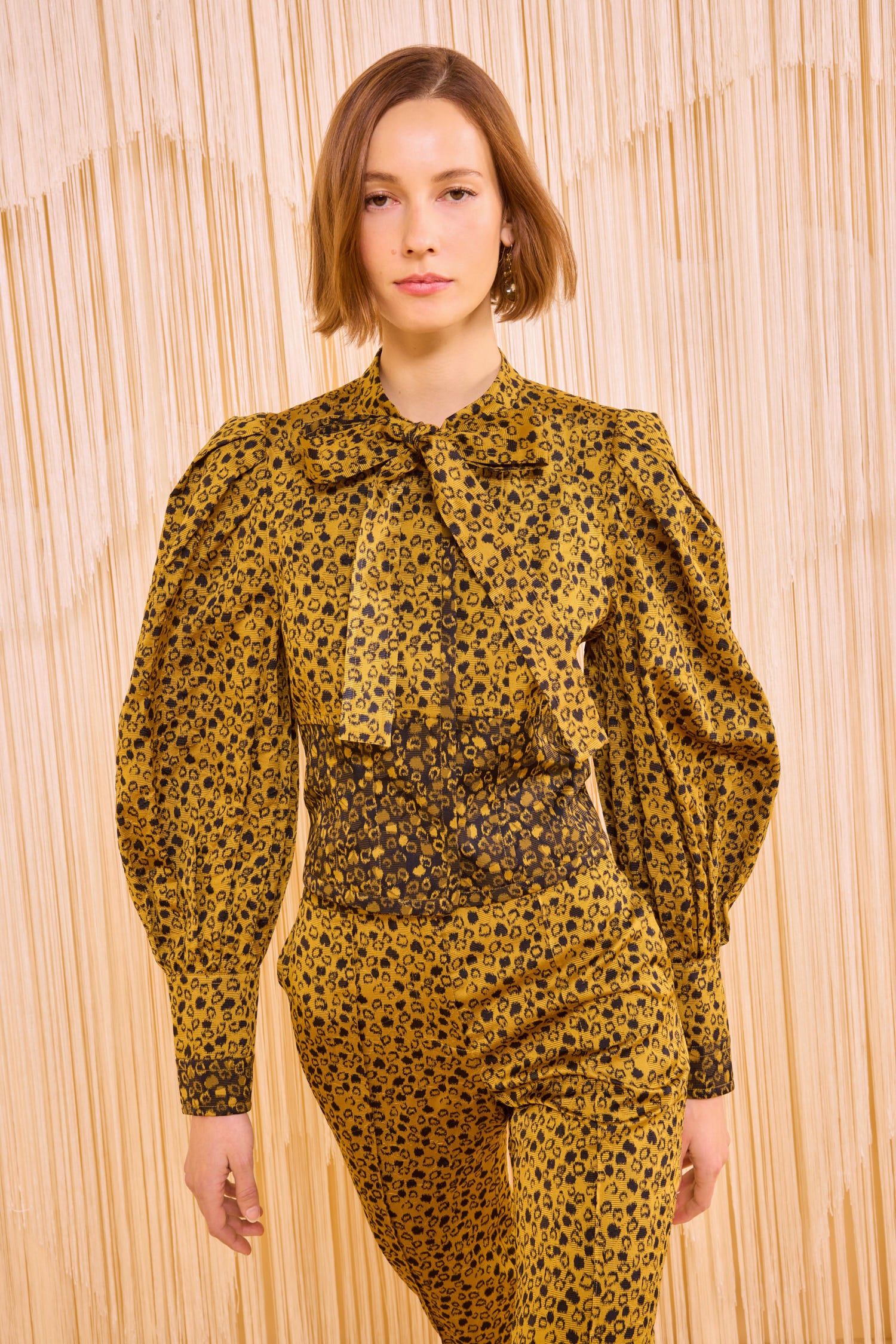 Ulla Johnson Perrine Crop Jacket - Lynx