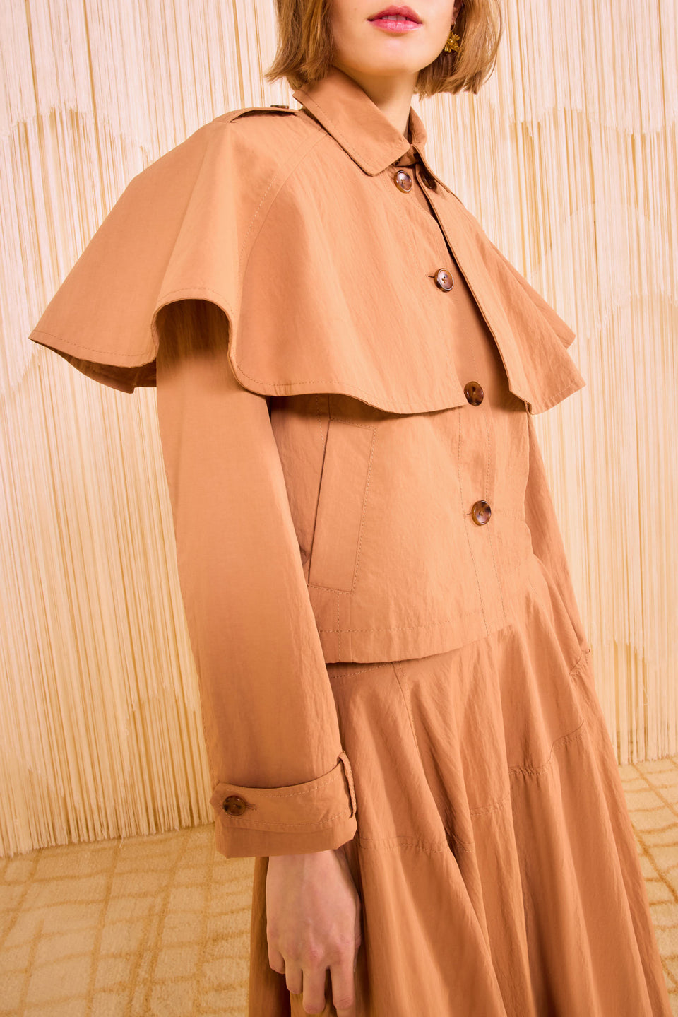 River Cape Layer Jacket - Mesa