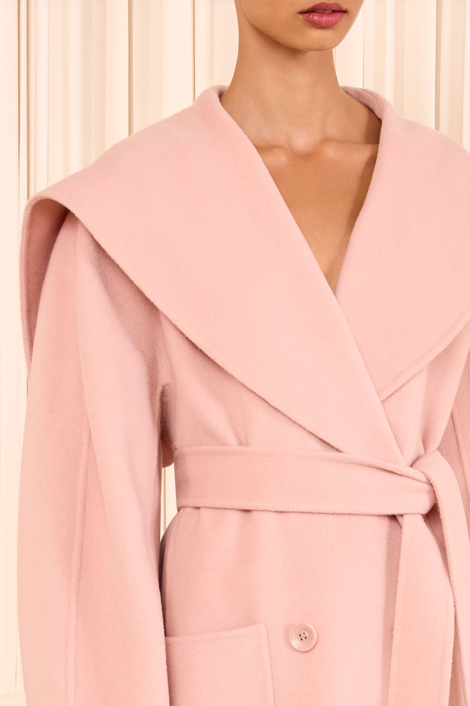 Ulla Johnson Rory Wool Coat - Powder