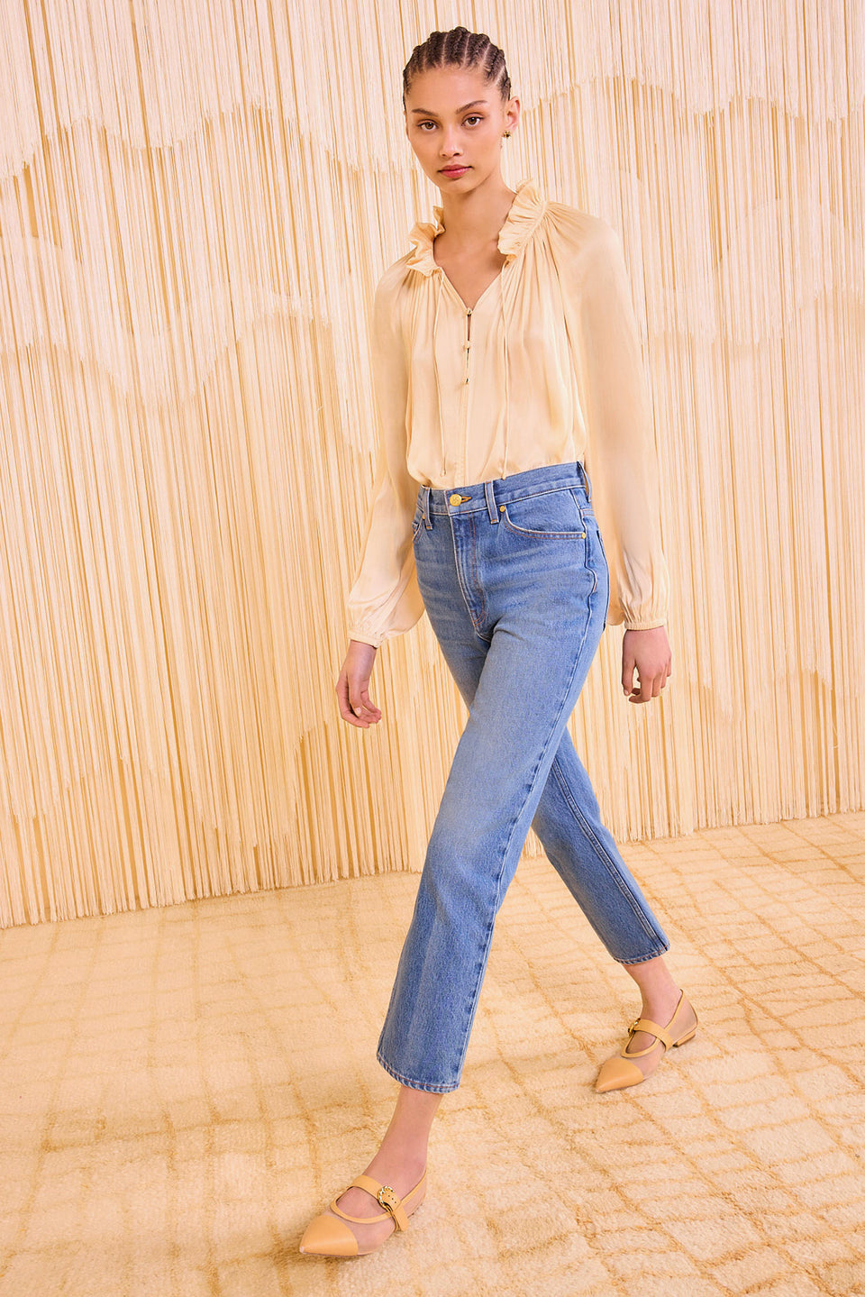 The Agnes Cropped Jean - Danube