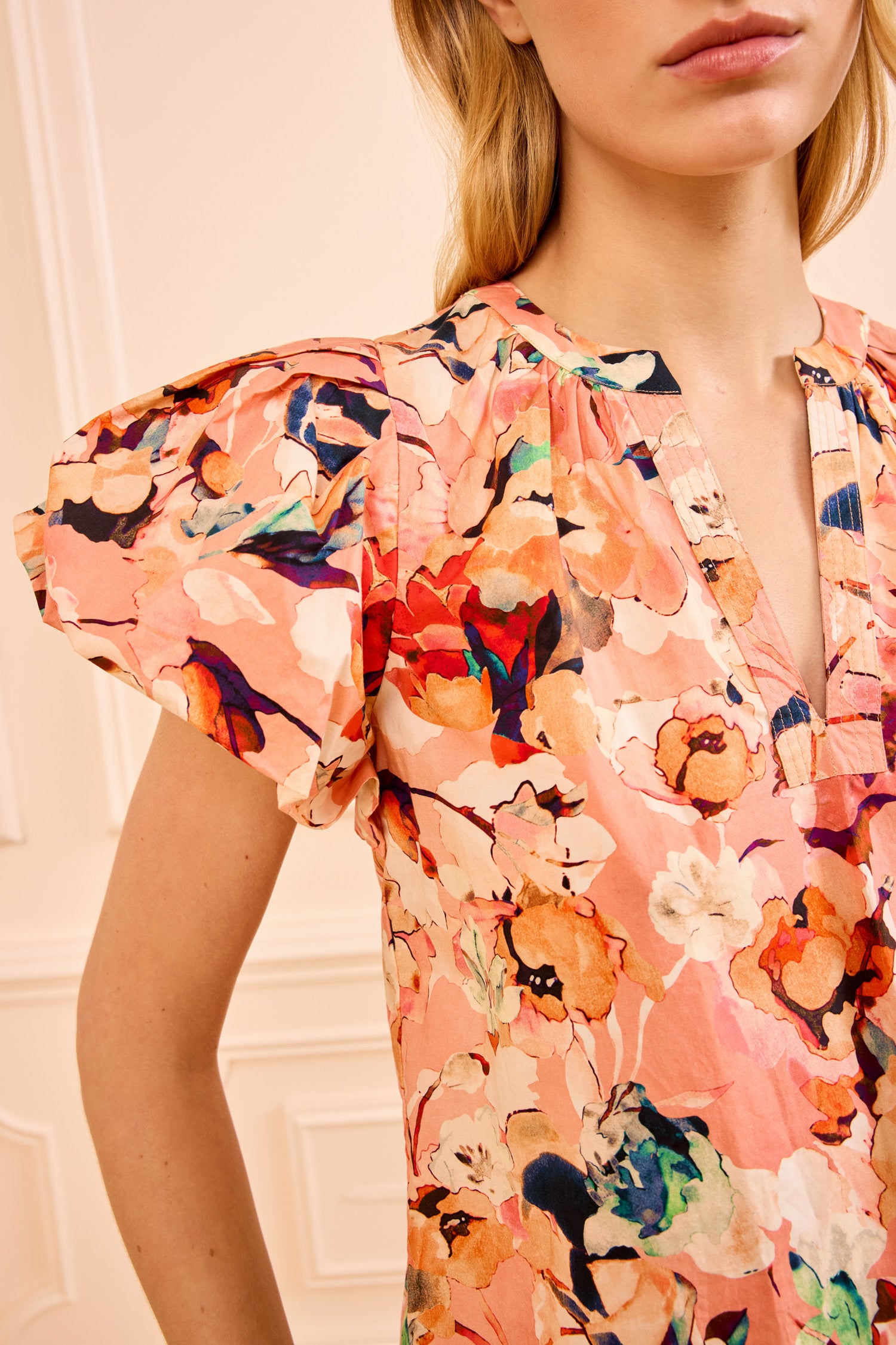 Ulla Johnson Abril Cotton Top - Camellia