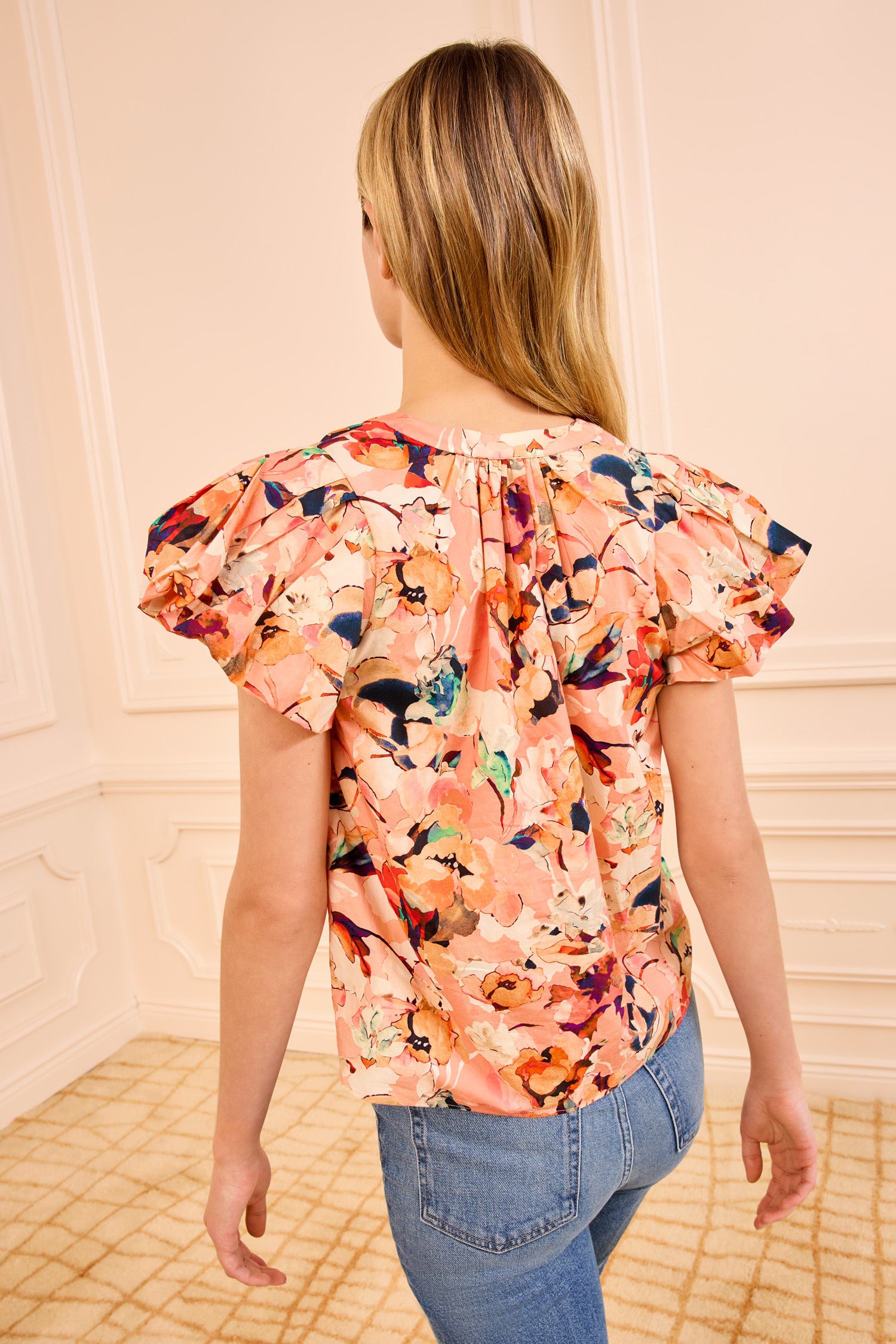 Ulla Johnson Abril Cotton Top - Camellia