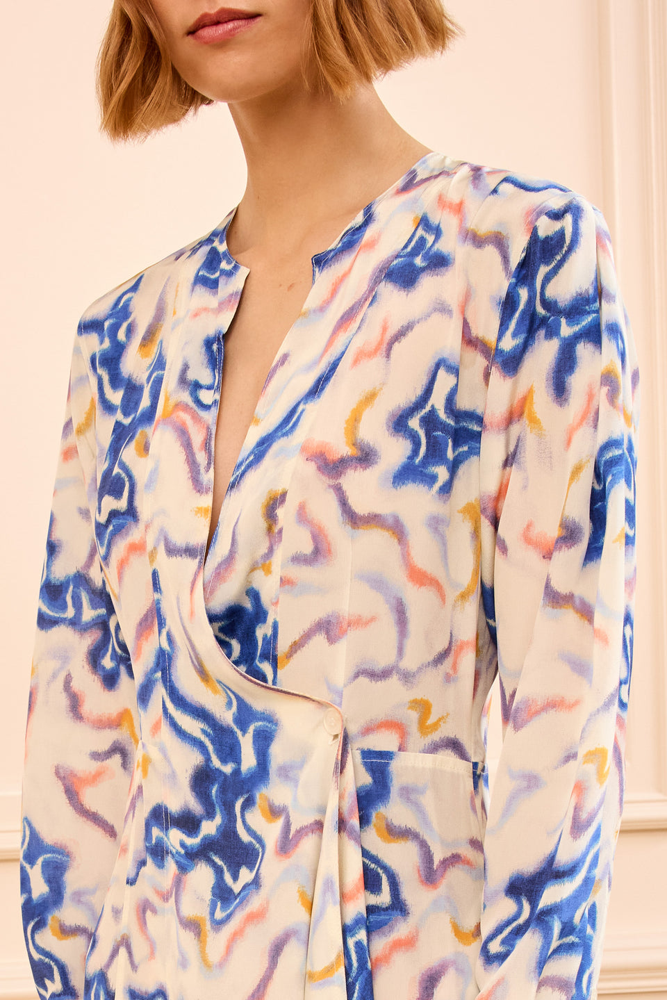 Adalyn Silk Dress - Prism