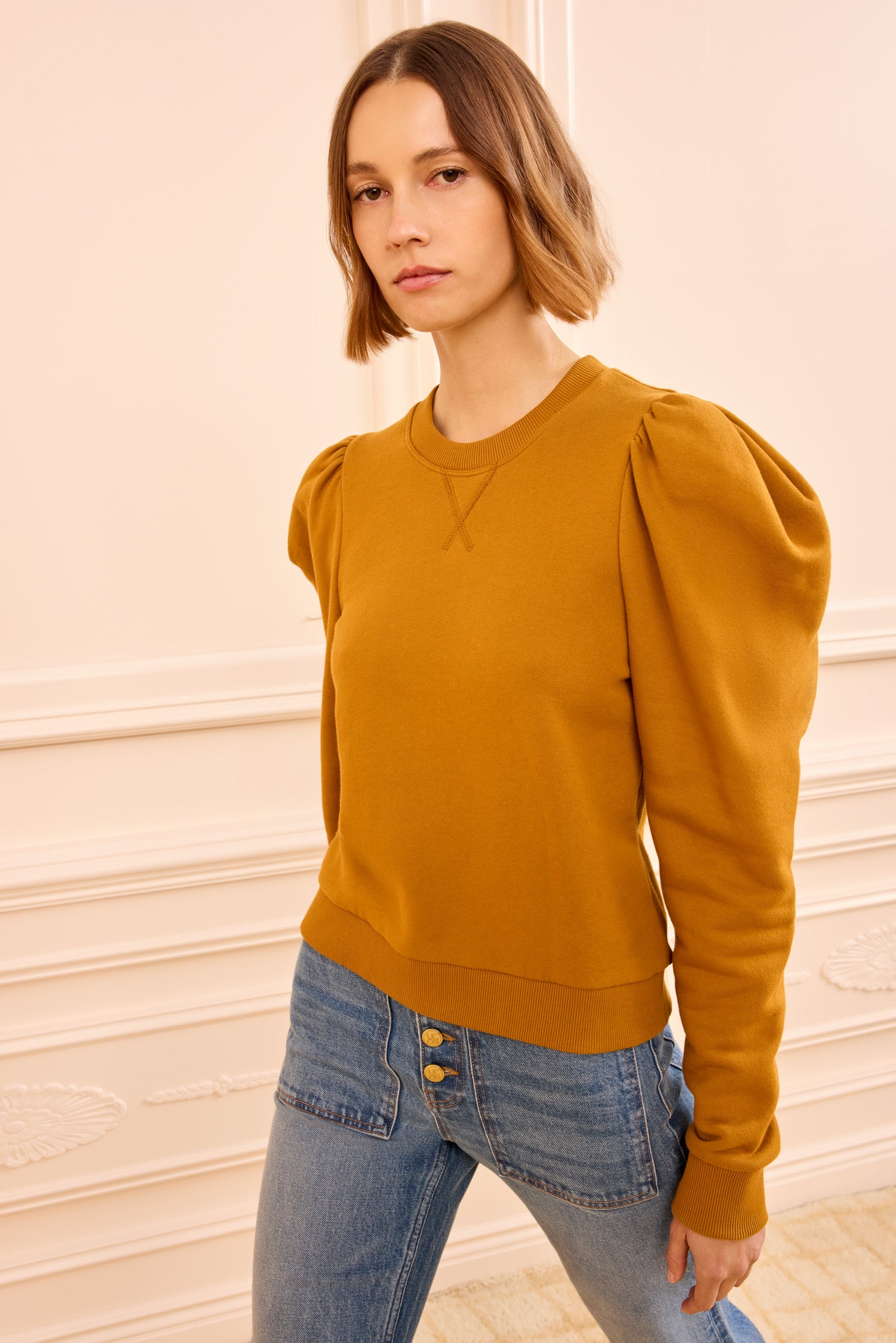 Adeline Terry Pullover - Tourmaline