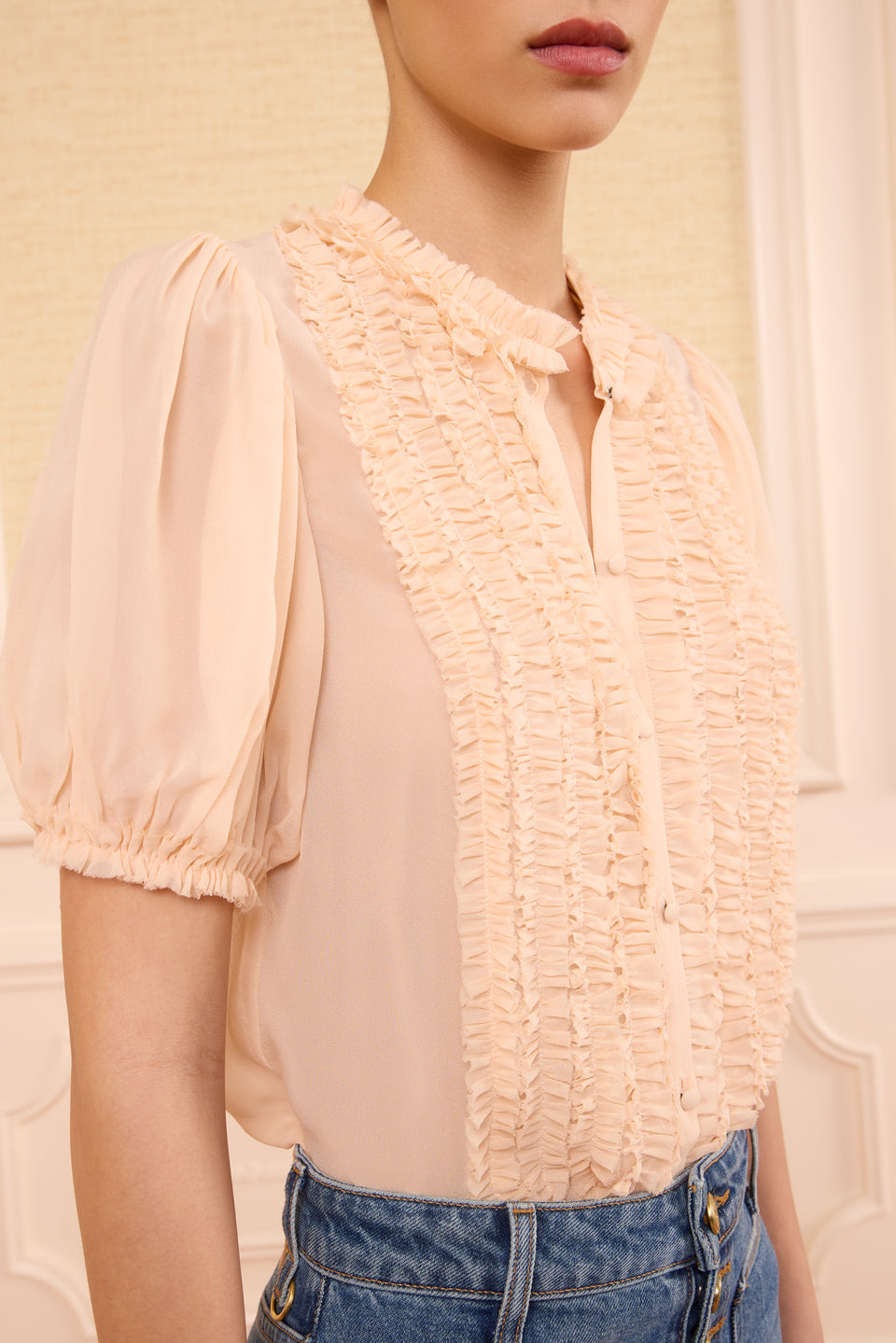 Adira Blouse - Blush