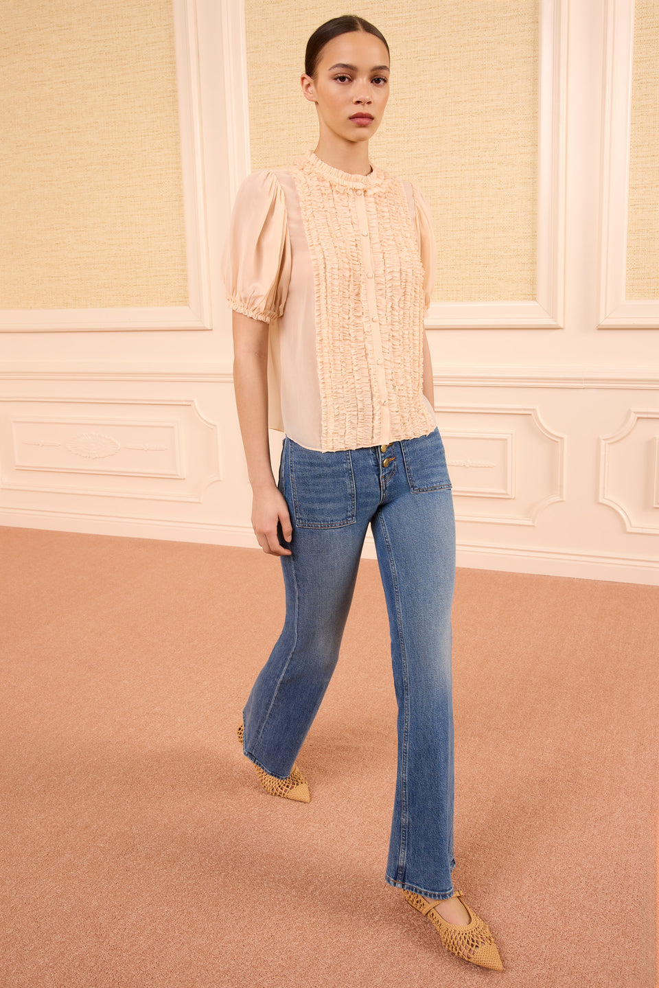 Adira Blouse - Blush