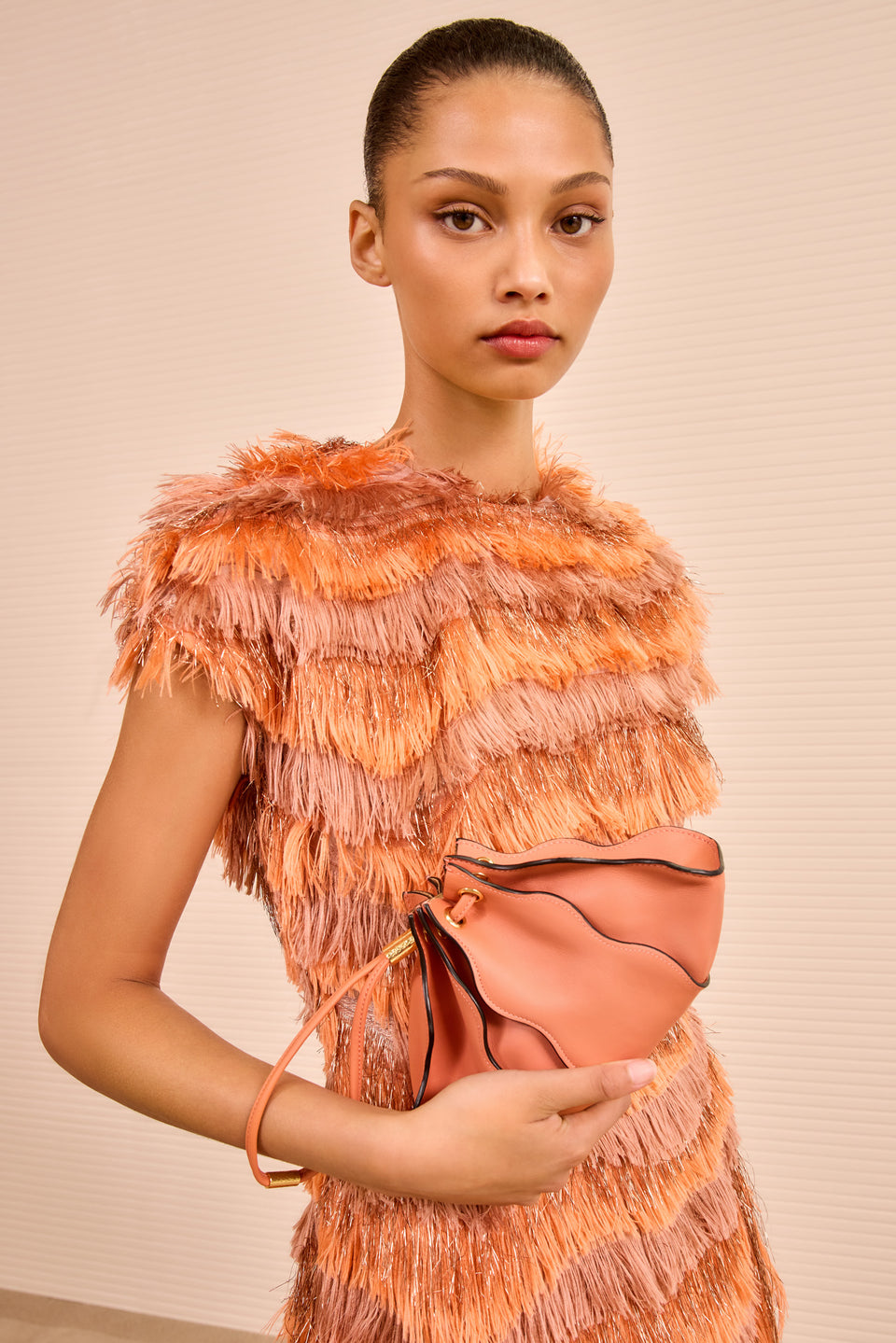 Adria Small Crossbody - Rose