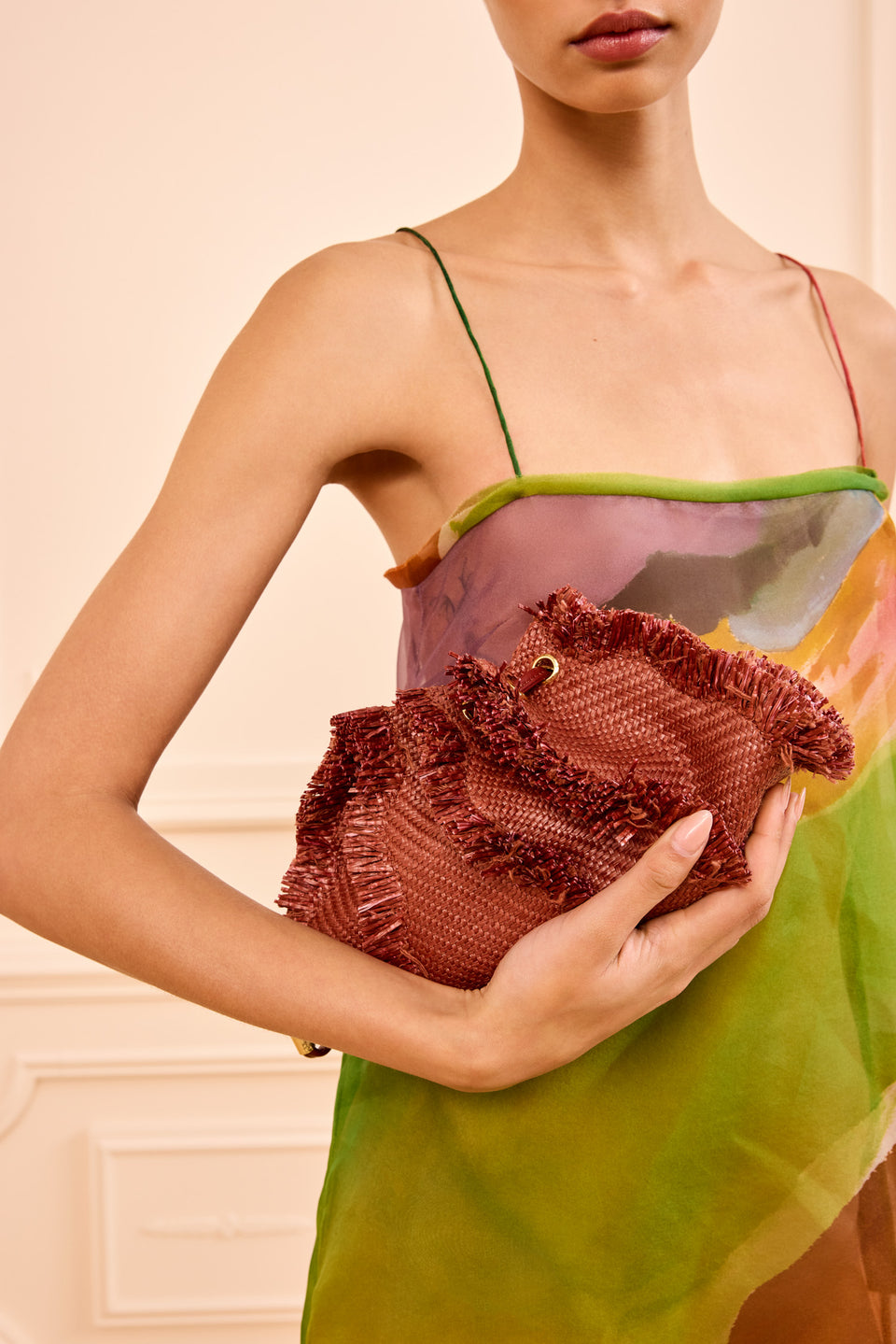 Adria Small Crossbody - Acajou