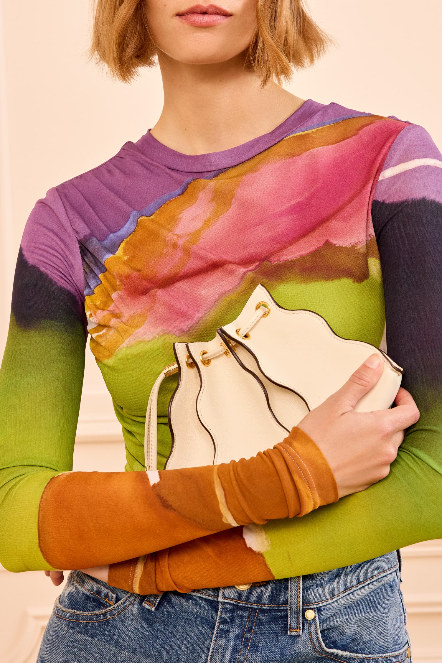 Adria Small Crossbody - Cowrie