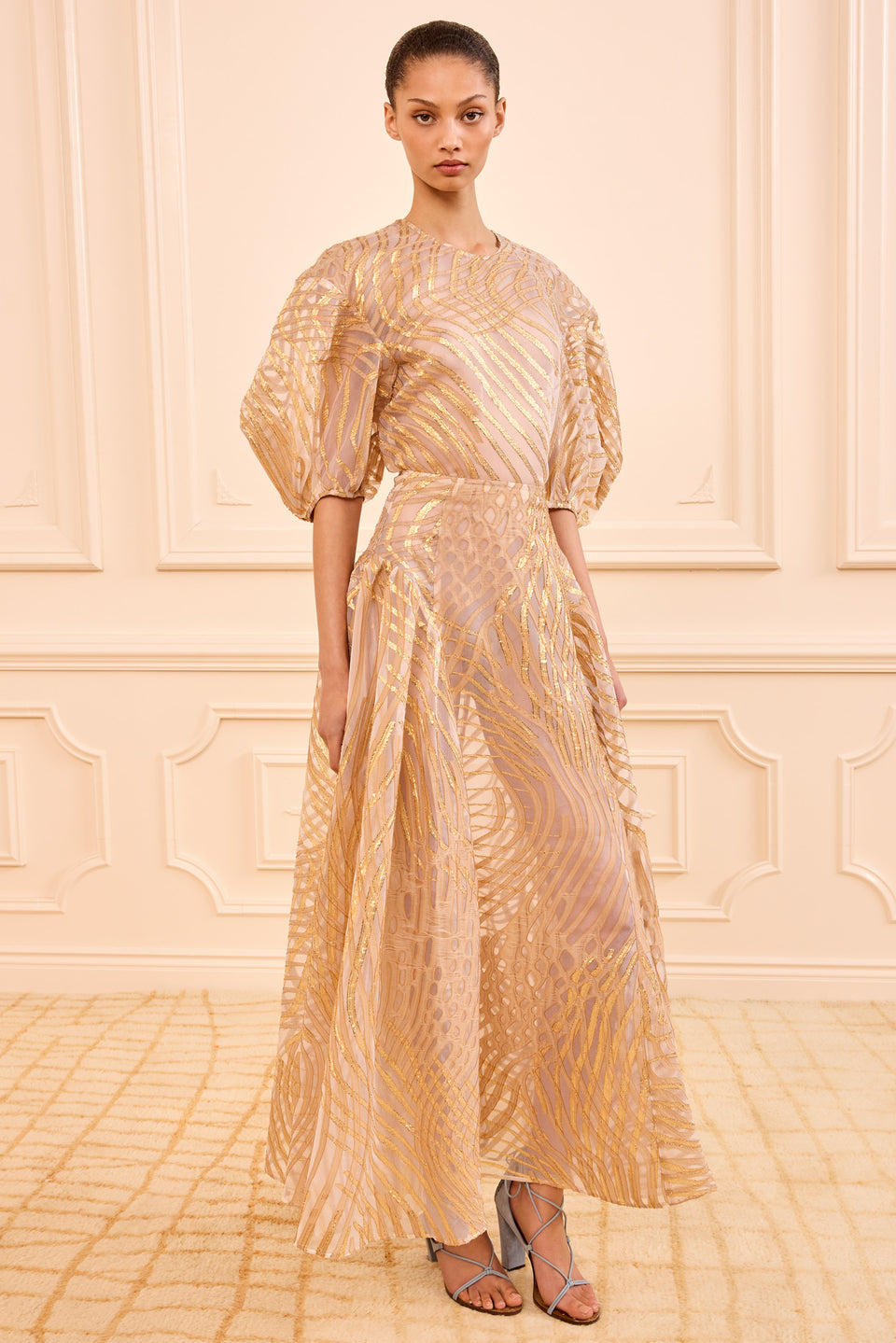 Adrienne Skirt with Lurex - Nautilis