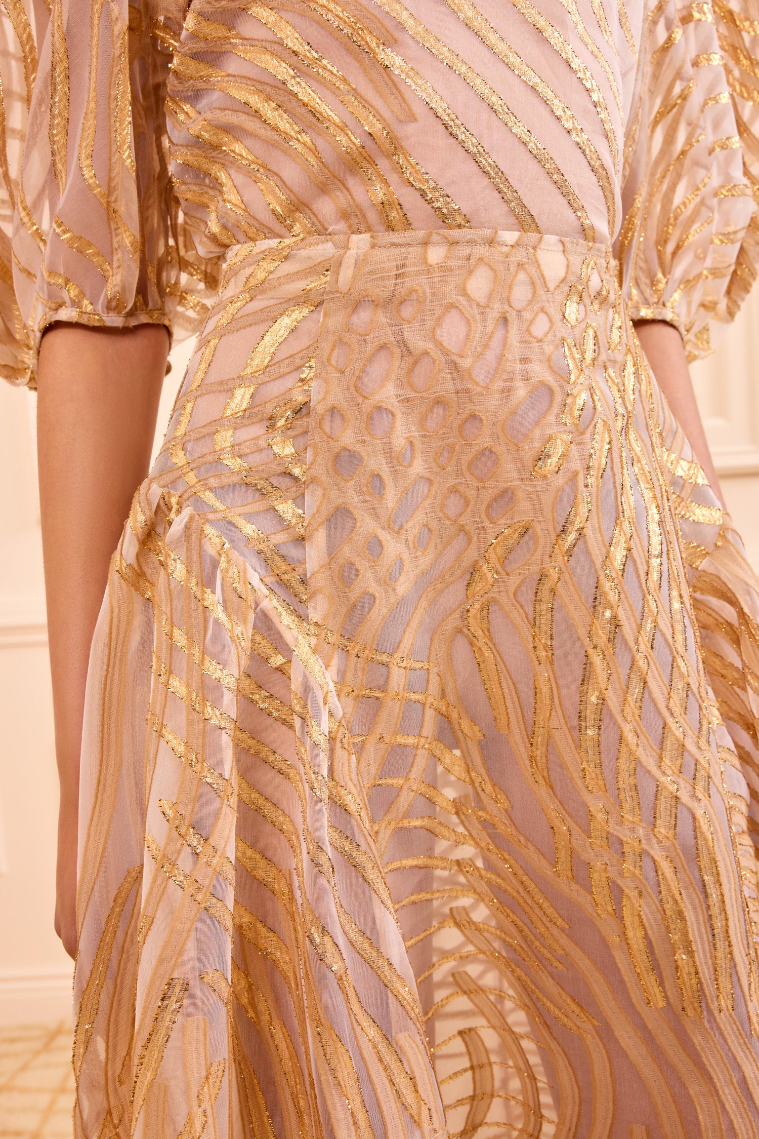 Ulla Johnson Adrienne Skirt with Lurex - Nautilis