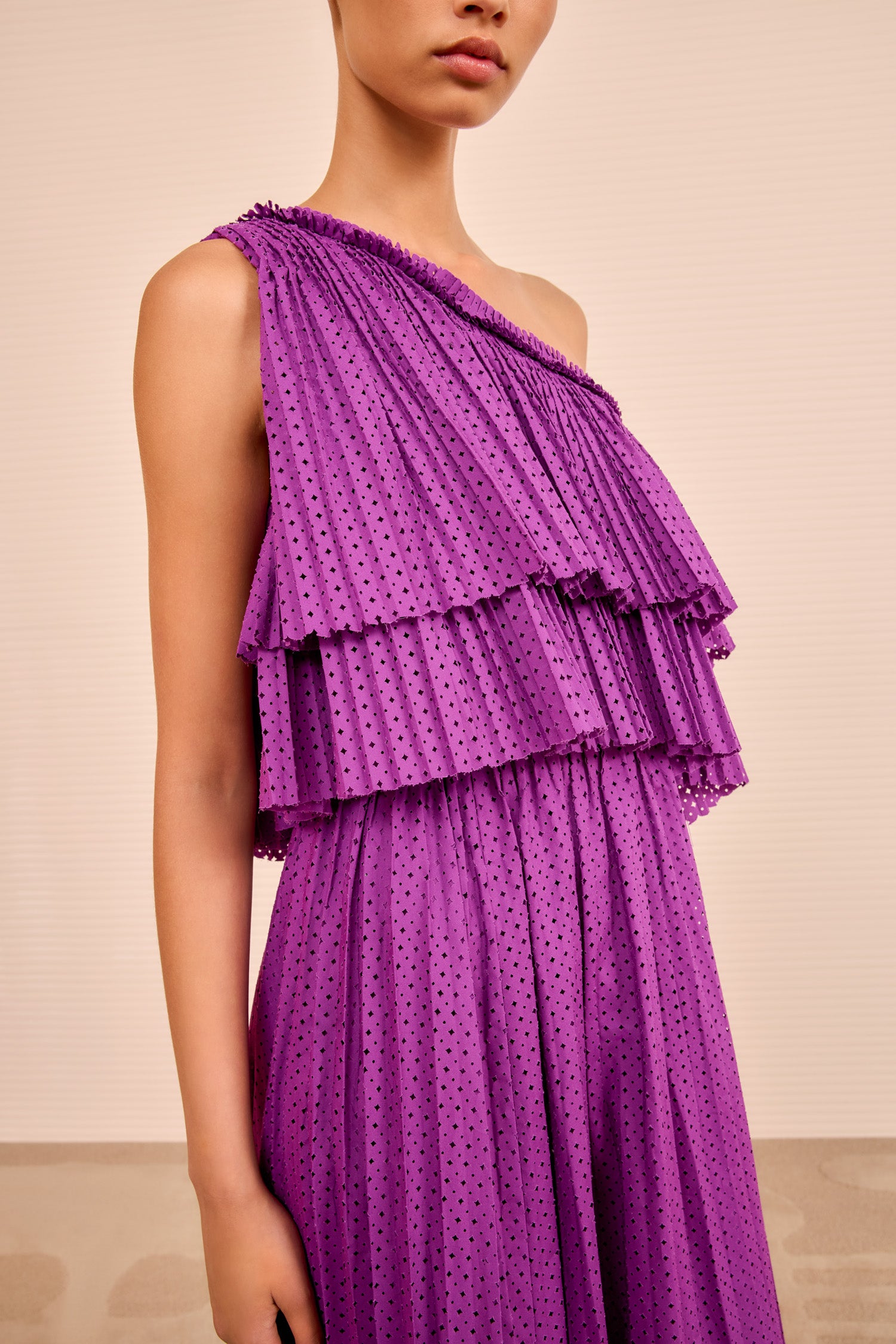 Ulla Johnson Agneta One Shoulder Dress - Iris