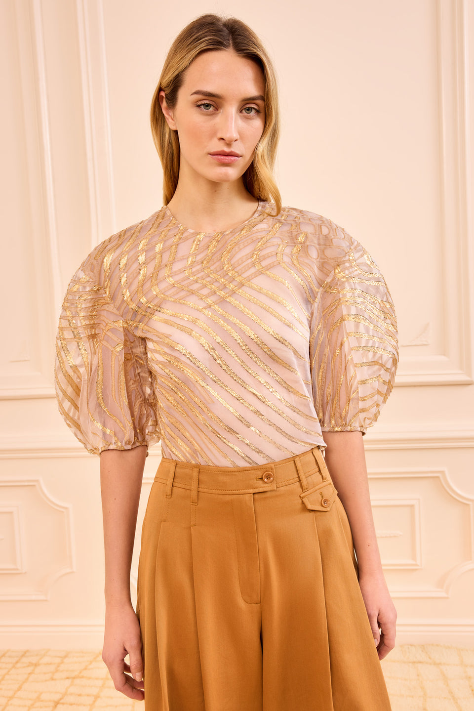 Akami Top with Lurex - Nautilis