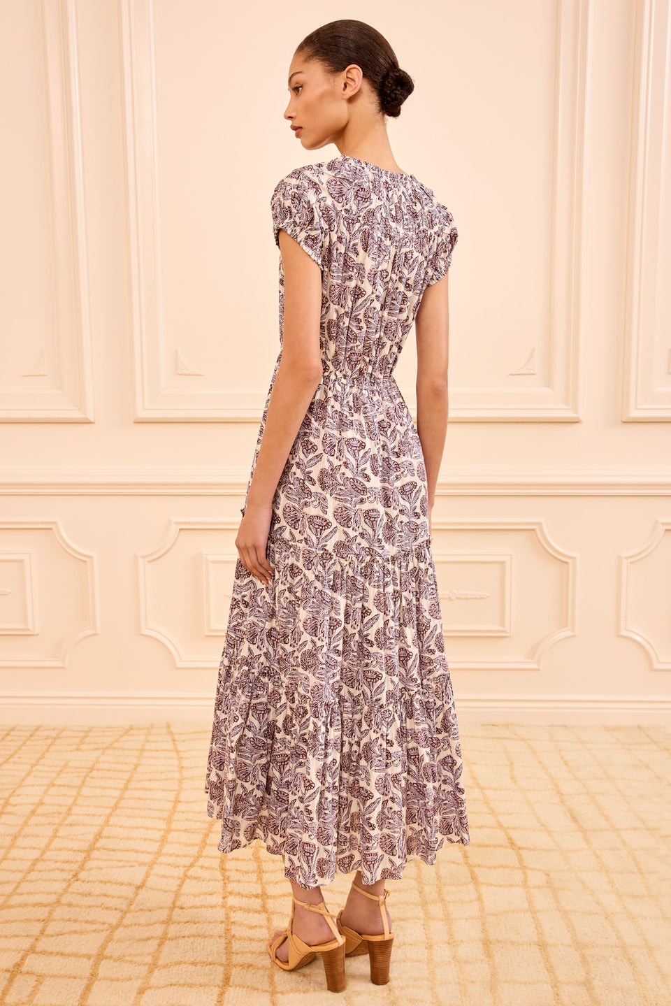 Alexi SS Midi Dress - Meadow