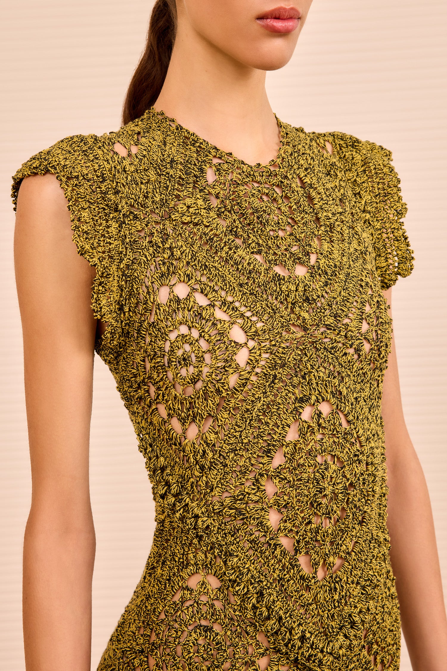 Ulla Johnson Annalisa Hand Crochet Dress - Olive