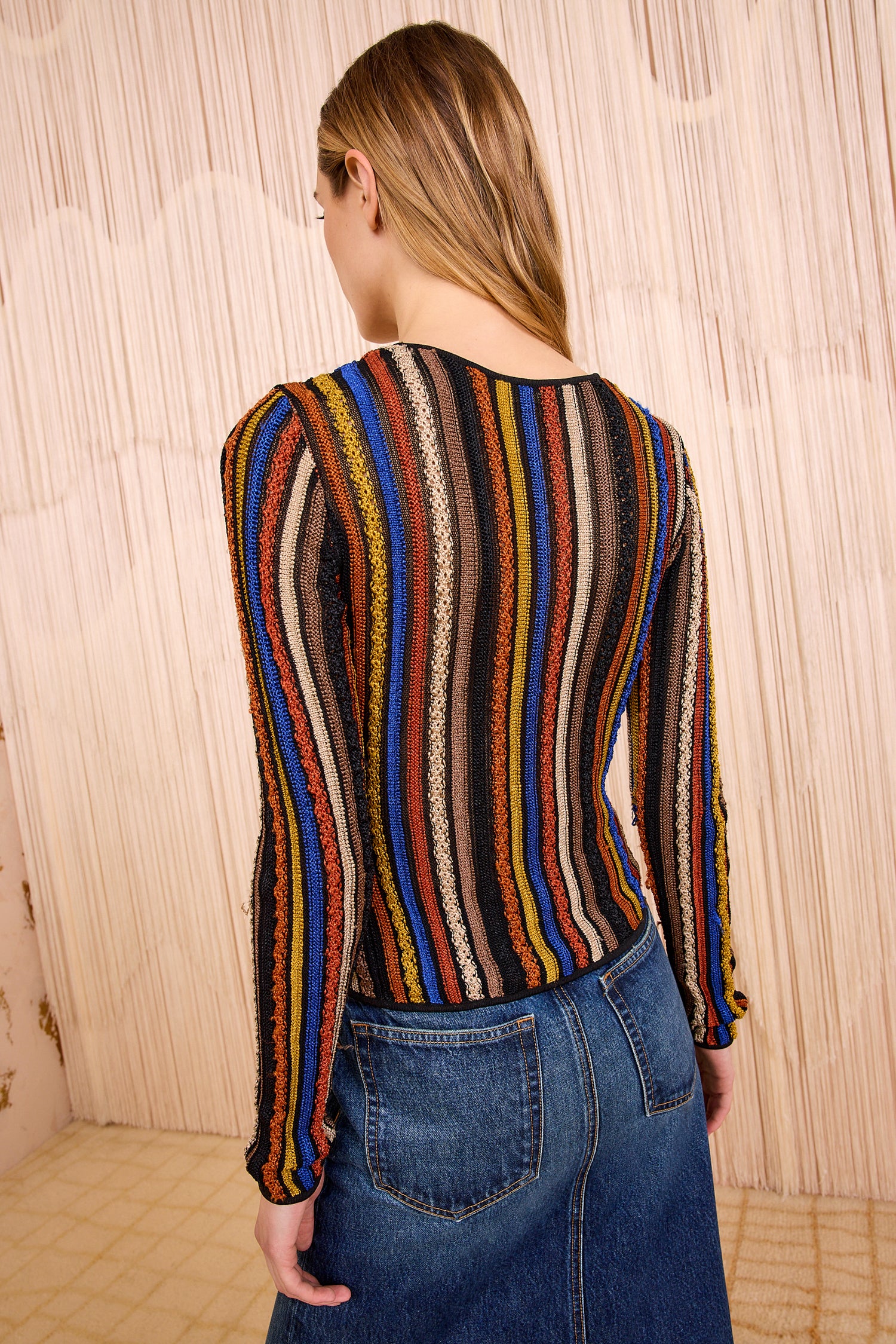 アパルトモンレミレリーフCut Off Sleeve Sweat REMI RELIEF/レミ レリーフ】 W TUCK HENLEY NECK LONGSLEEVE