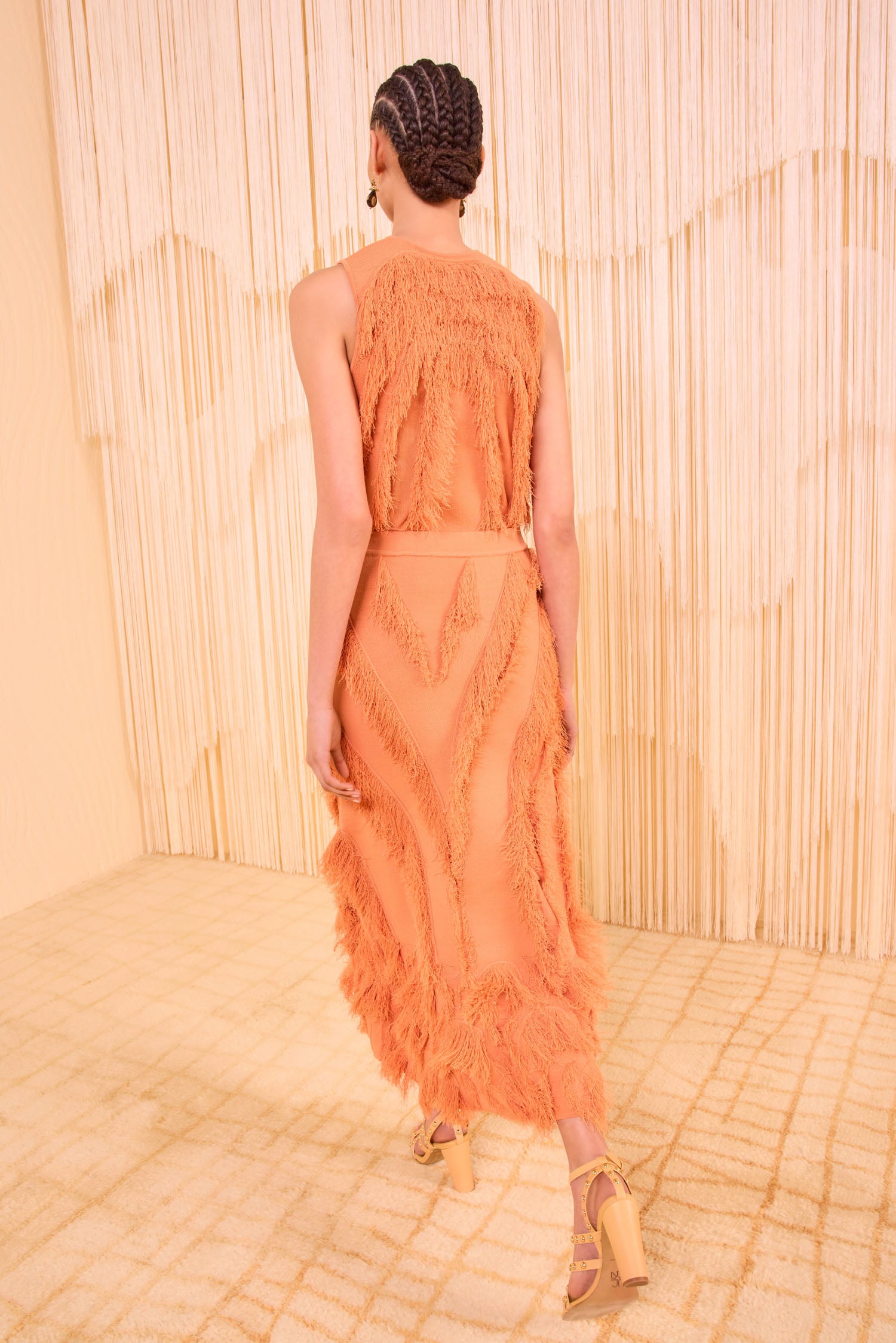 Ulla Johnson Astrid Knit Maxi Skirt - Tulip