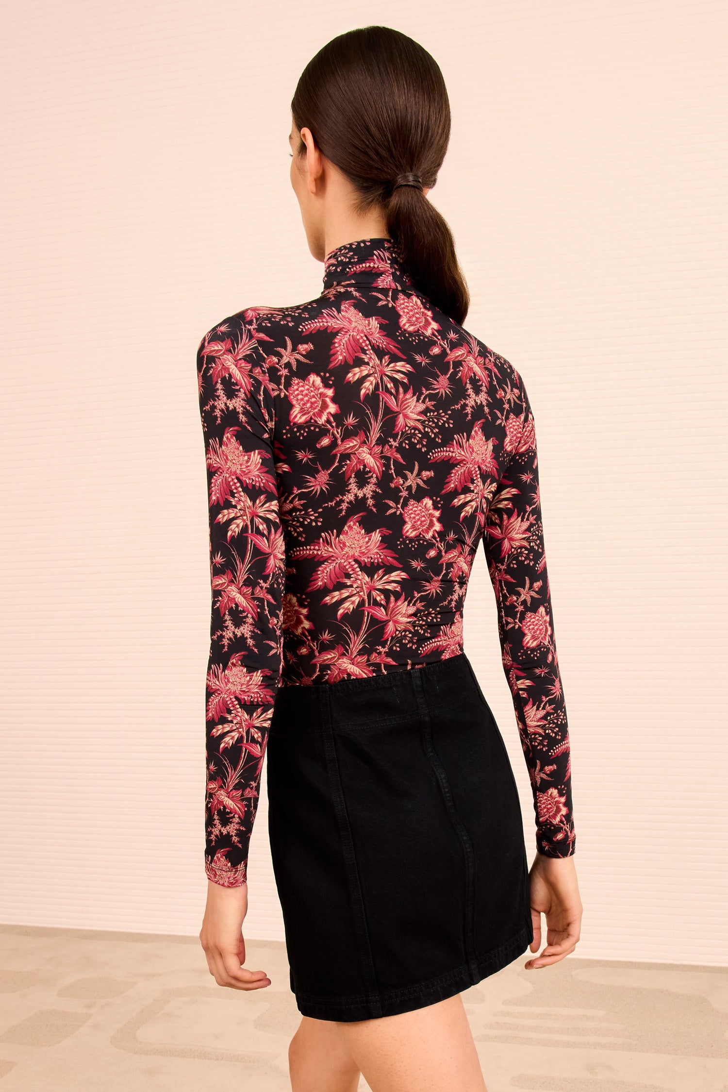 ユーモレスク chelsea collar dress シルク100% ブラック humoresque | ユーモレスク