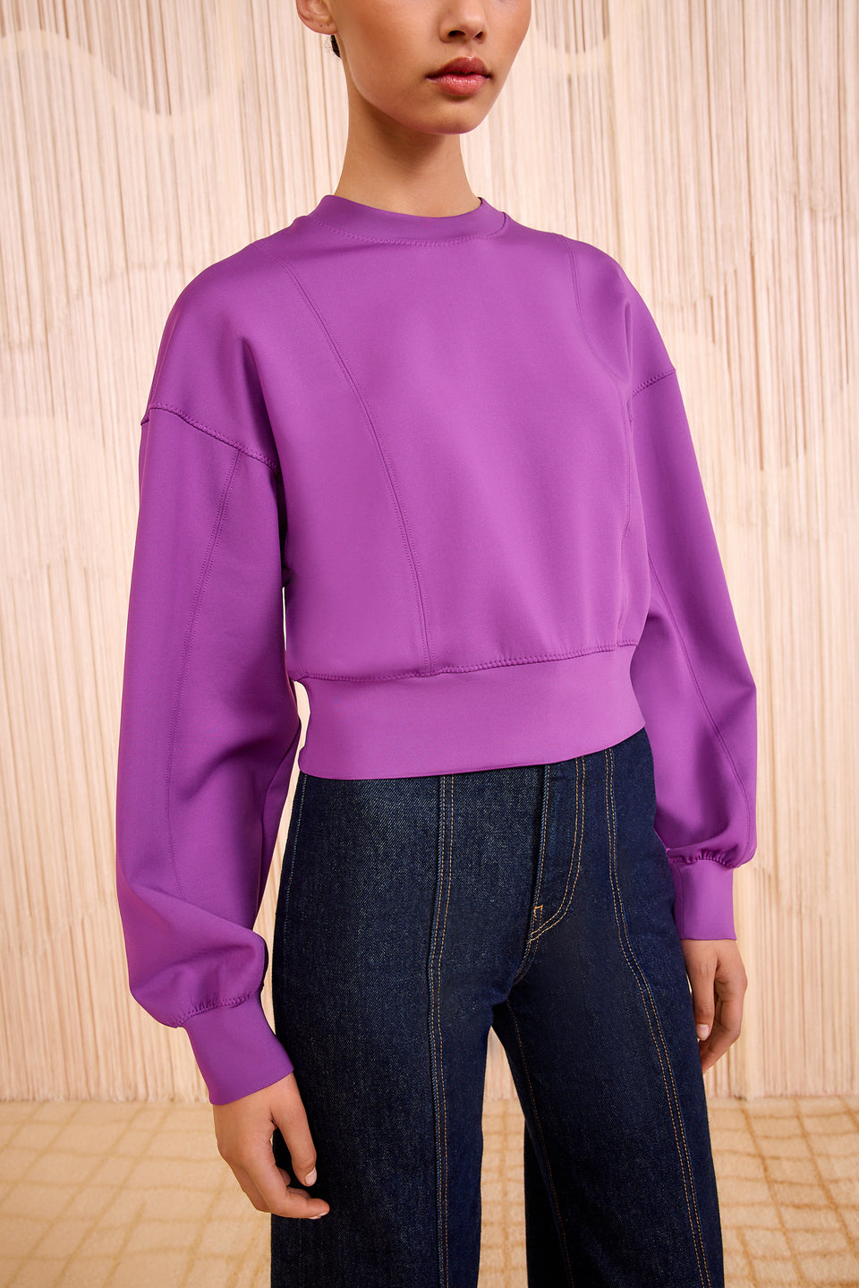 Axel Long Sleeve Top - Thistle