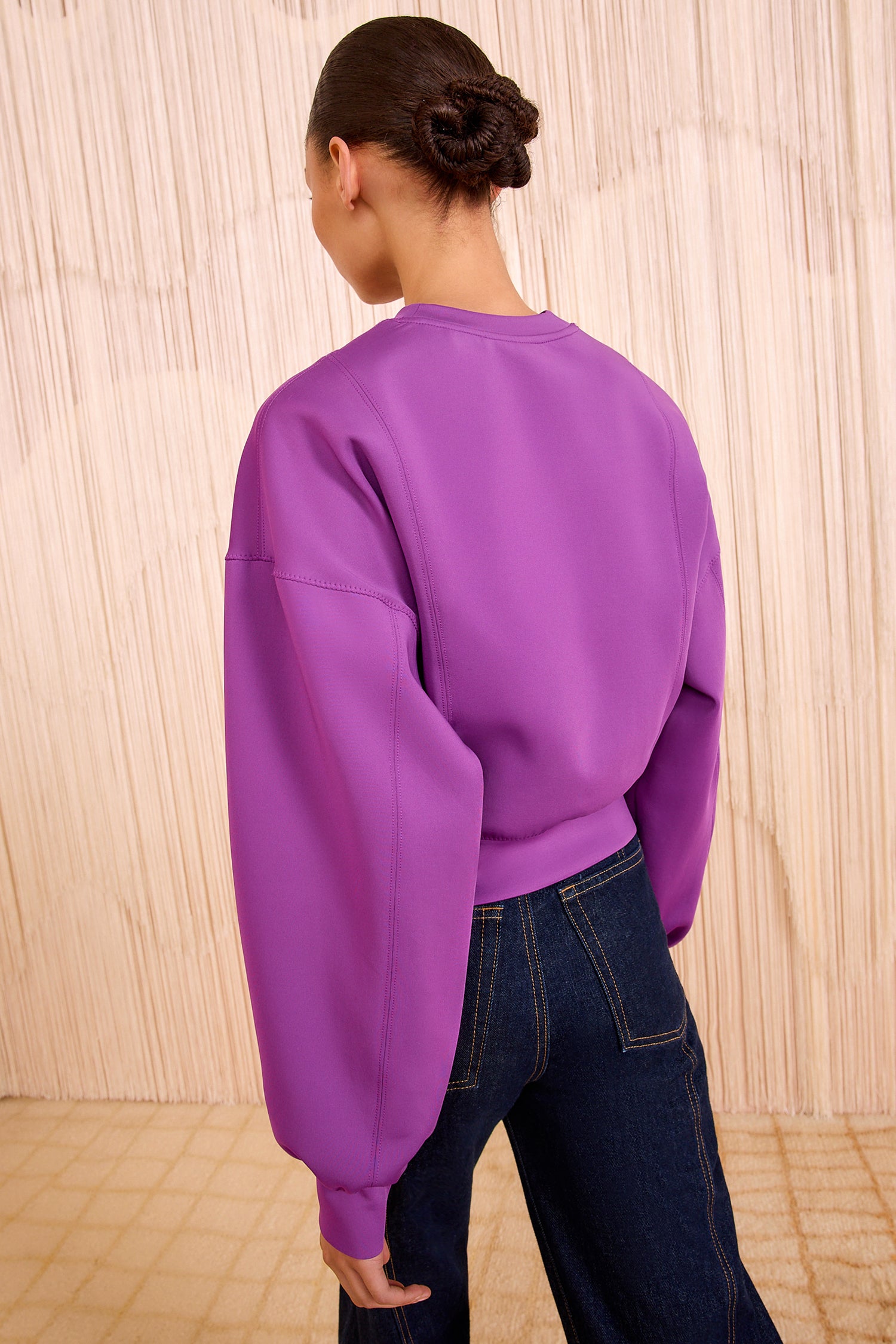 Ulla Johnson Axel Long Sleeve Top - Thistle