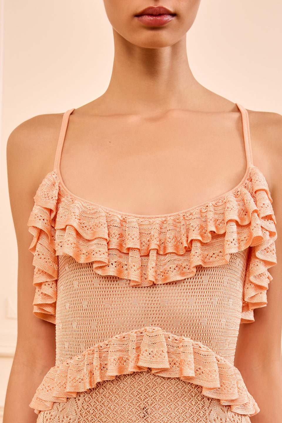 Bania Knit Bodysuit - Peony