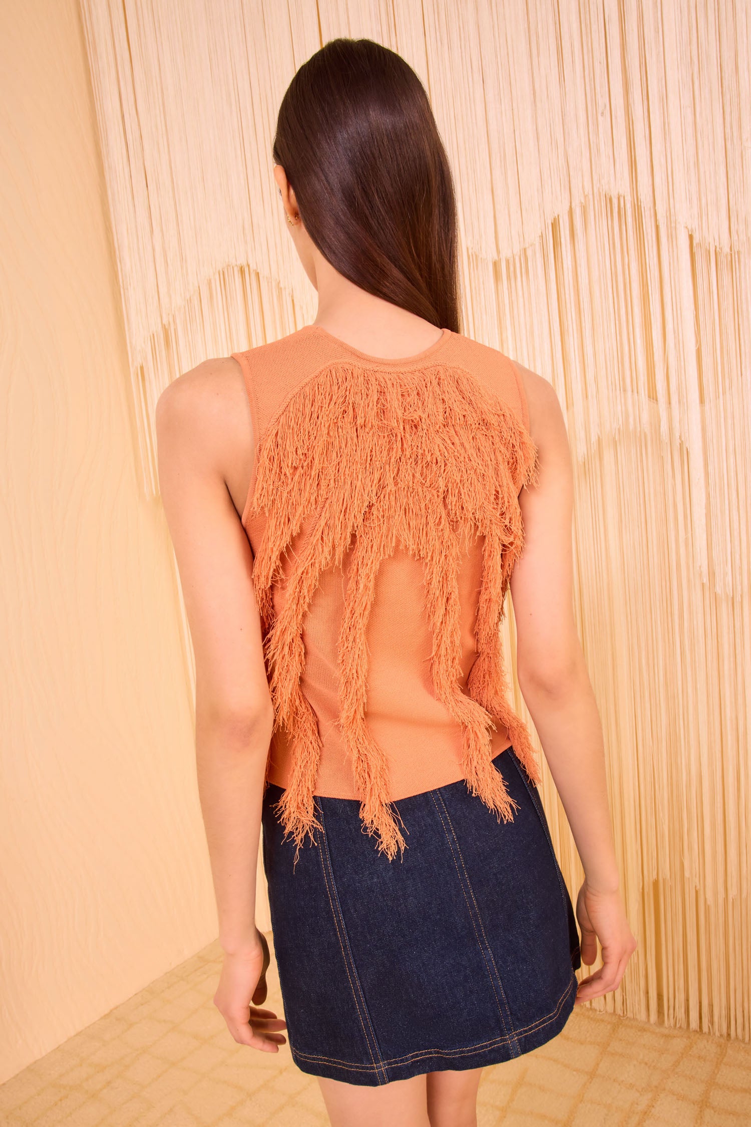 Bonnie Sleeveless Knit Top - Tulip