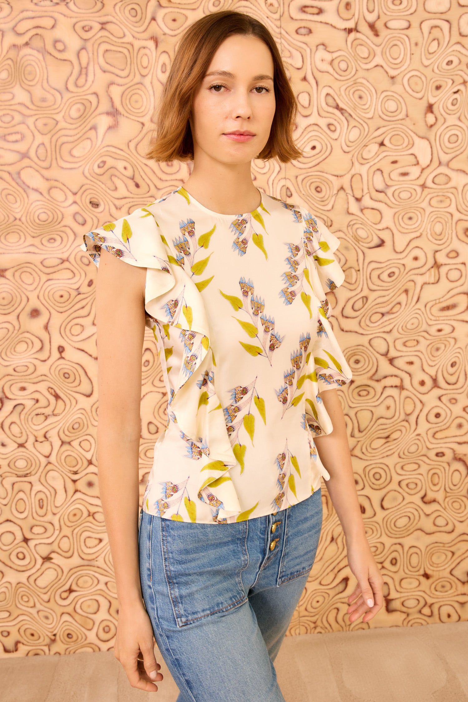 Botanical Top Infinite Flower