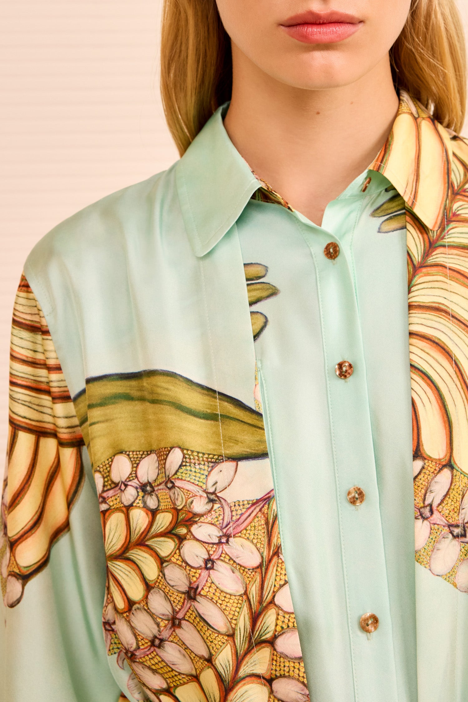 Ulla Johnson Bricolage Belted Jumpsuit - Water Blossoms