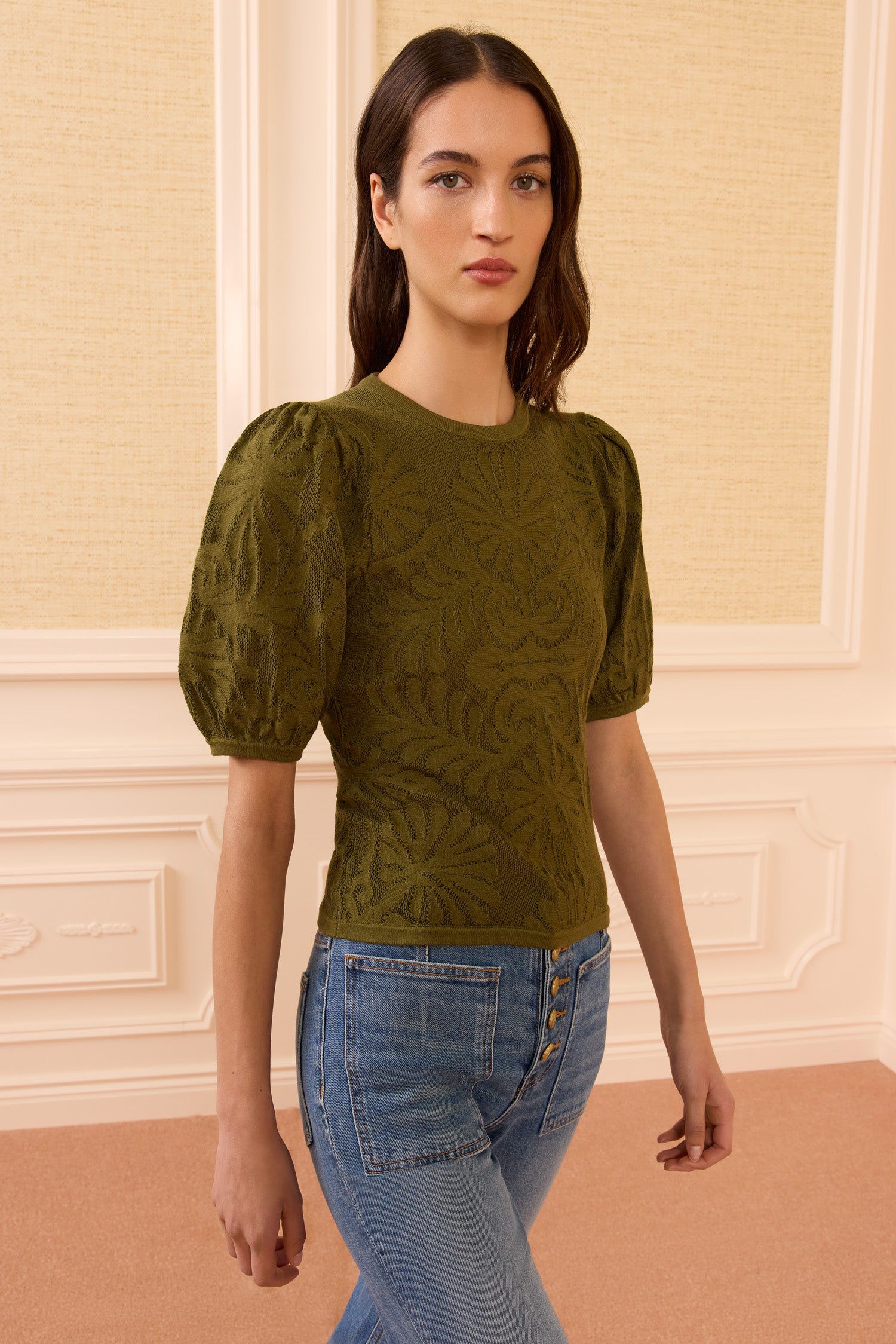 Ulla Johnson Carina Top - Moss