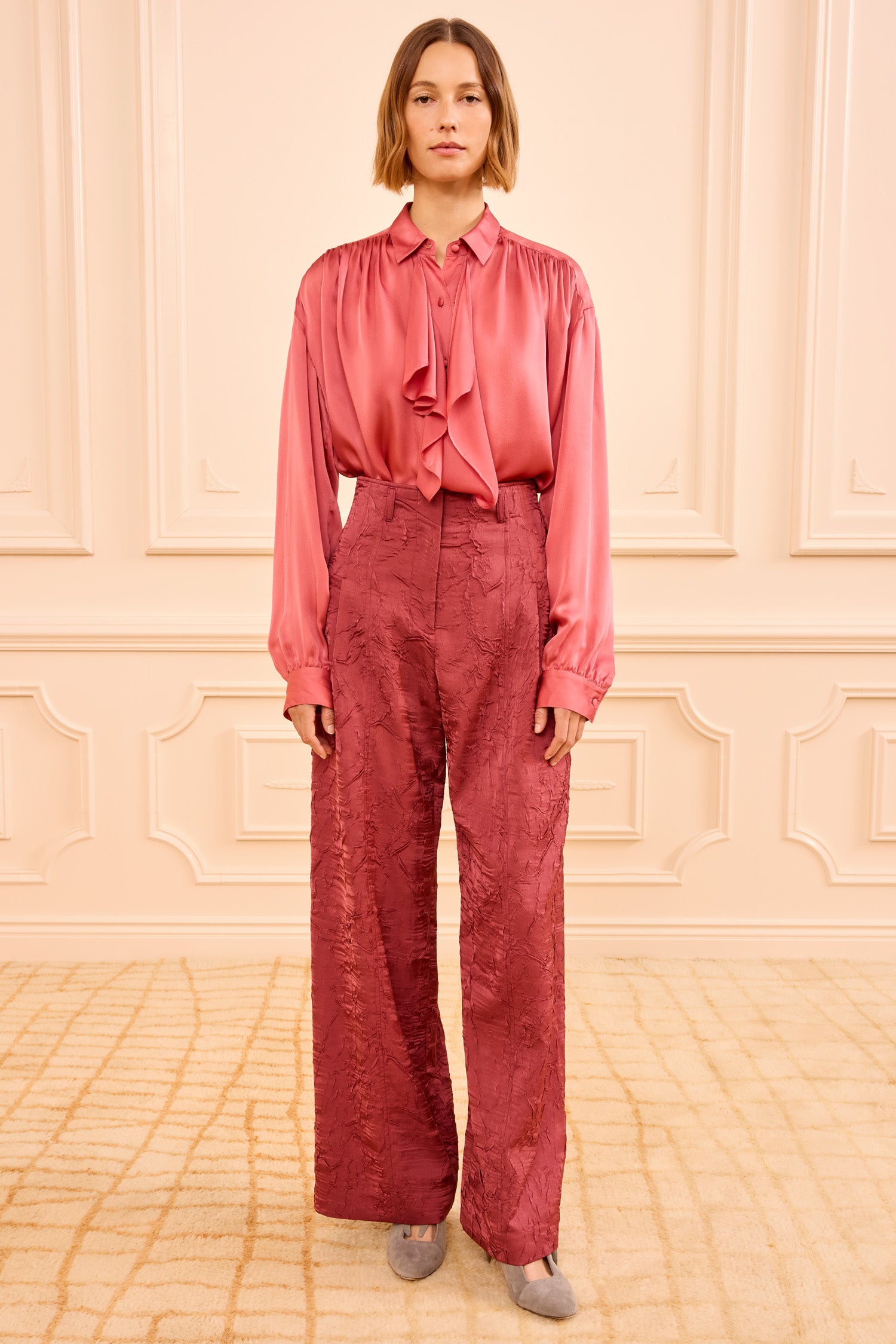 Ulla Johnson Carine High Waisted Pant - Fig