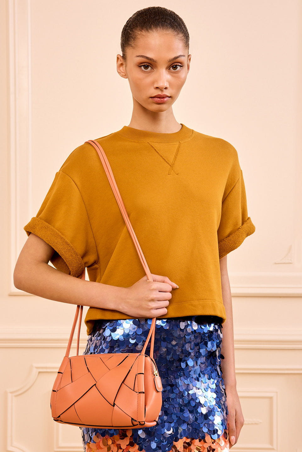 Charlotte Camera Bag - Rose