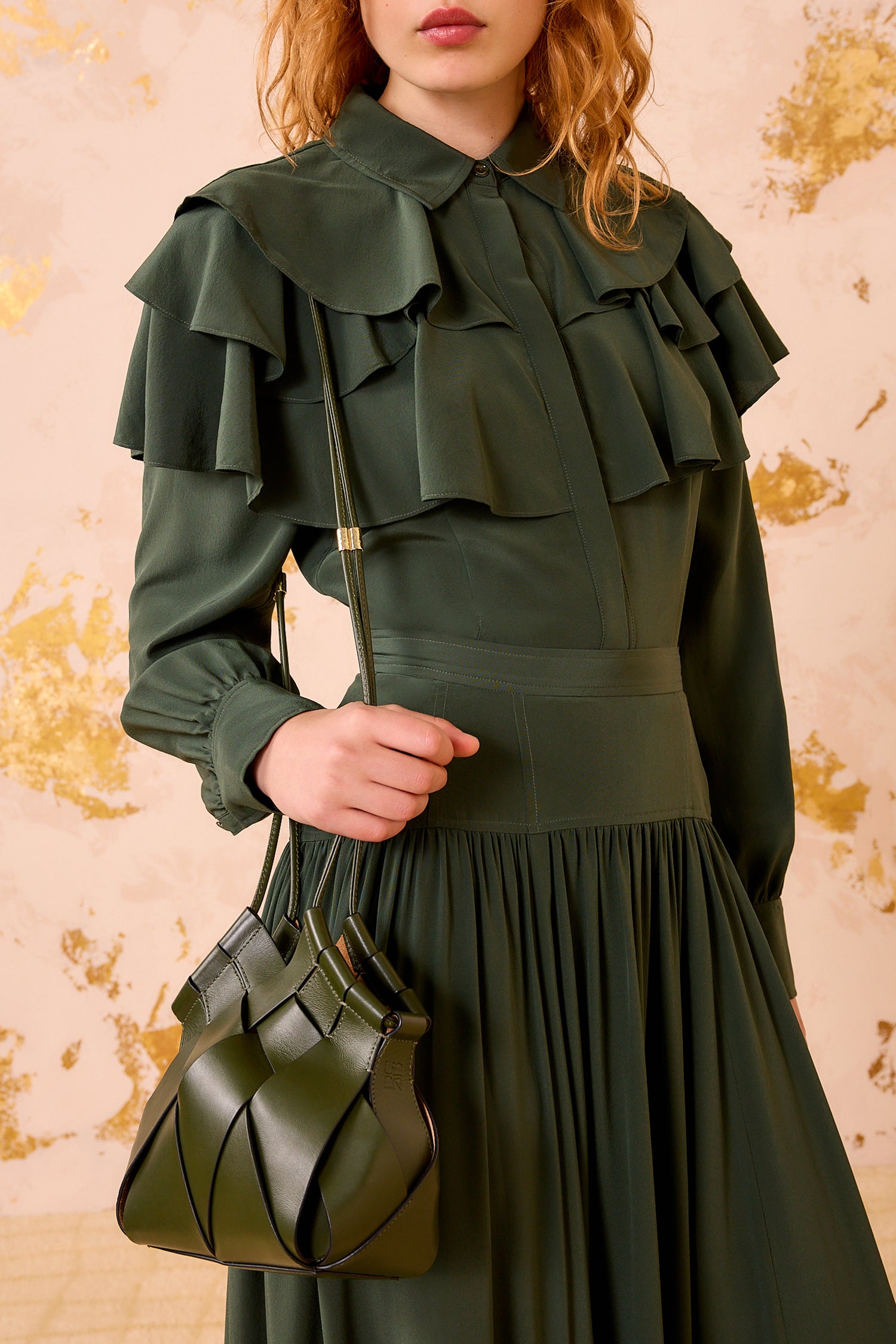 Ulla Johnson Charlotte Crossbody - Militaire