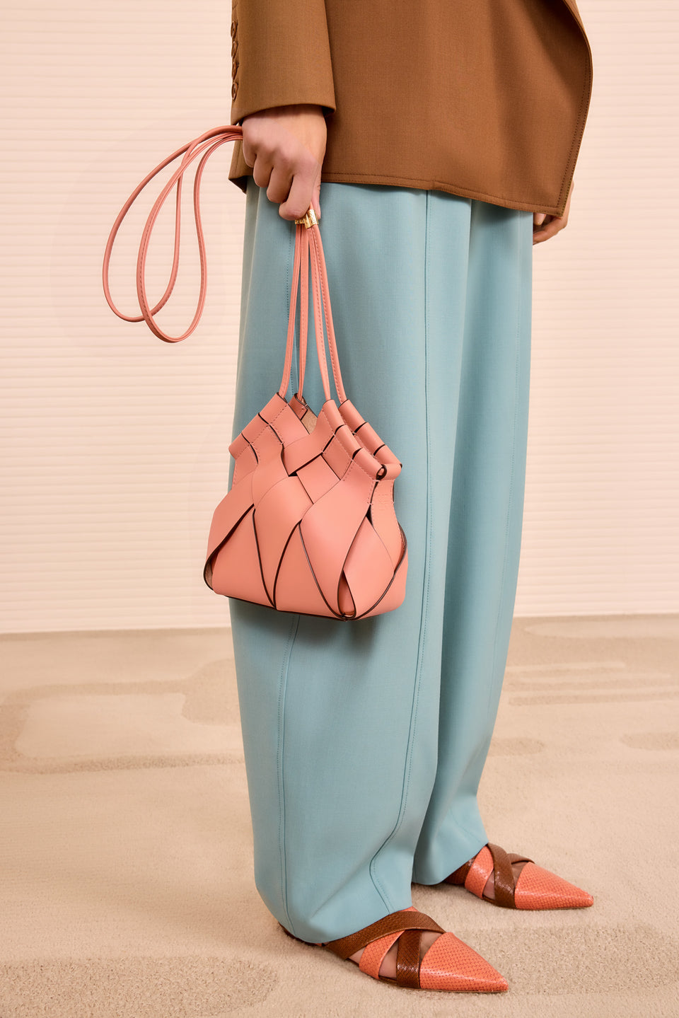 Charlotte Crossbody - Rose