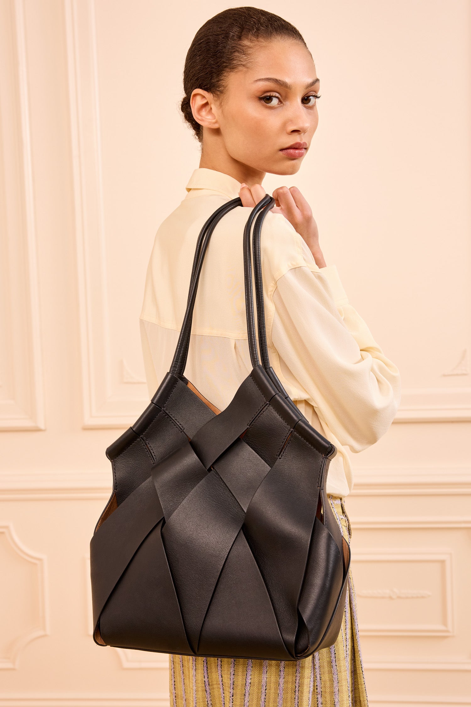 Ulla Johnson Charlotte Shoulder Bag - Noir