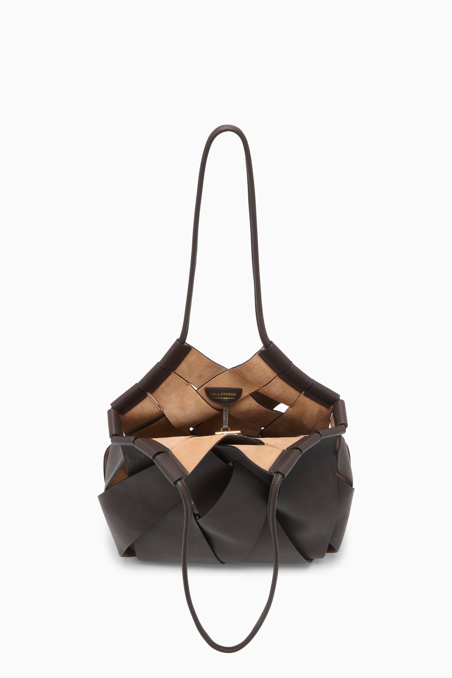 Charlotte Shoulder Bag - Wenge Handcrafted Leather Shoulder